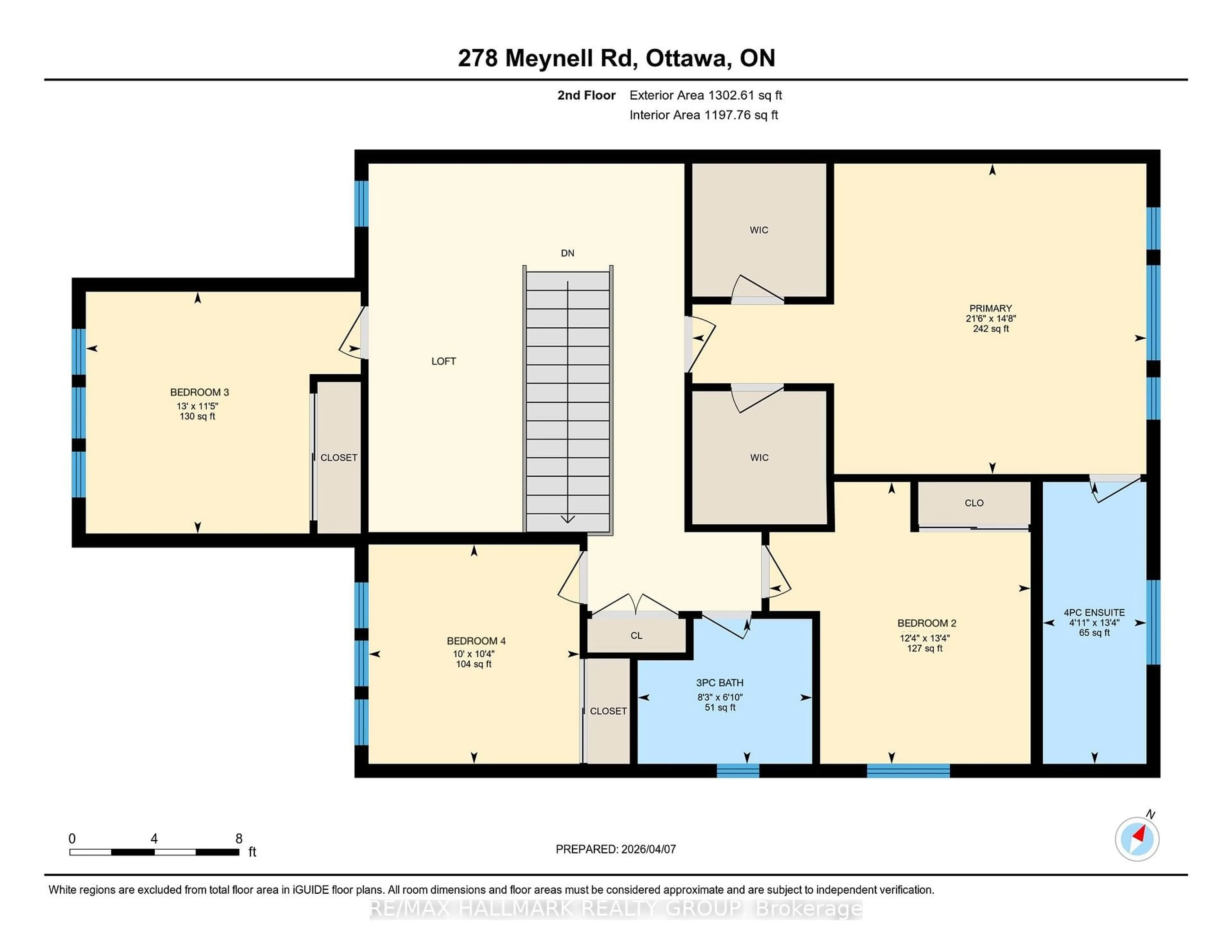 Floor plan for 278 Meynell Rd, Richmond Ontario K0A 2Z0