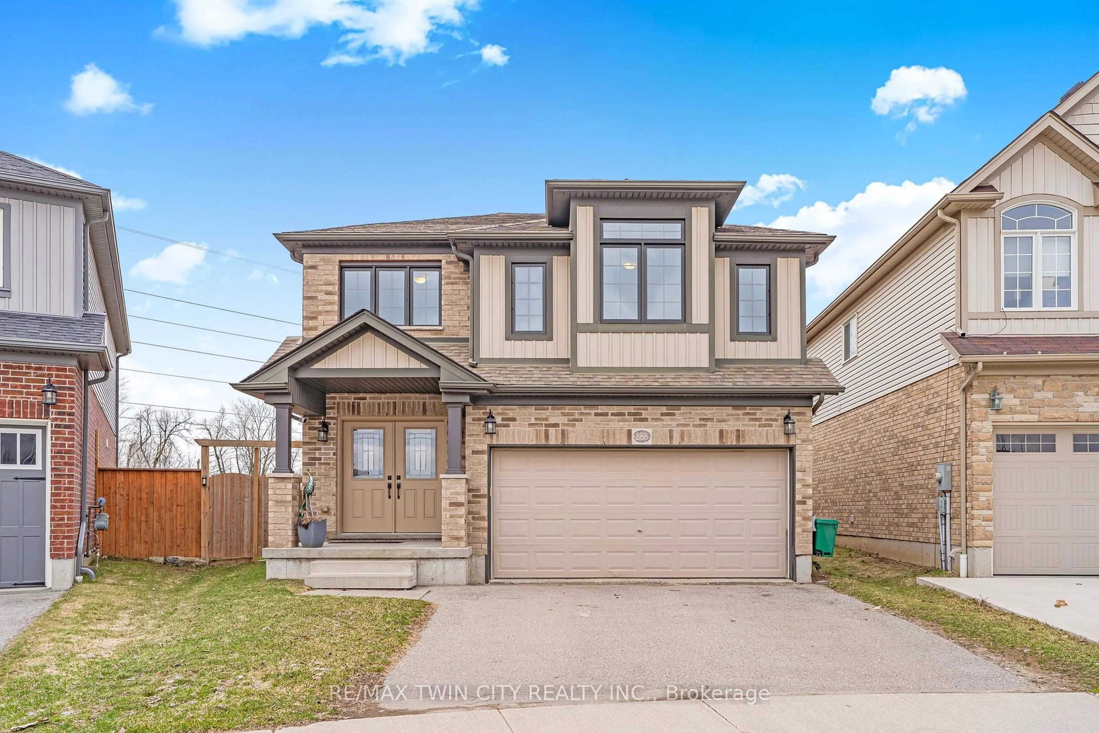 Home with brick exterior material, street for 288 Steepleridge St, Kitchener Ontario N2P 0B4