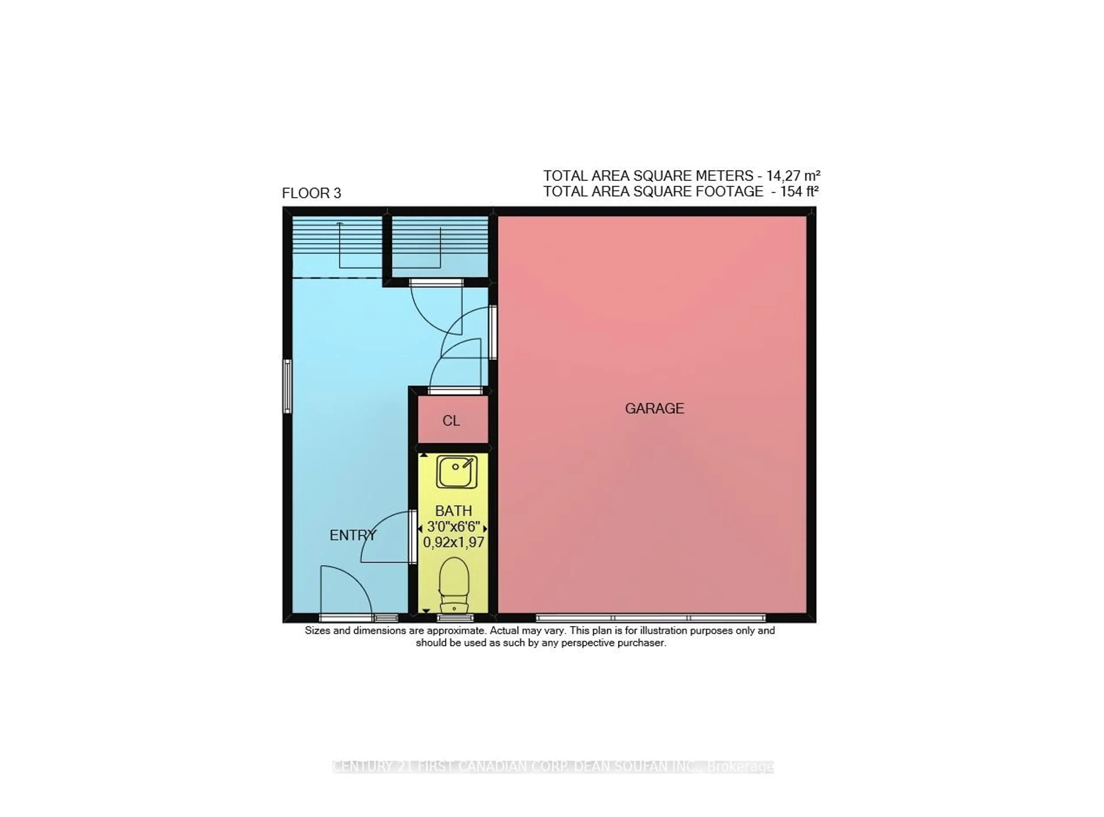 Floor plan for 755 Freeport St, London North Ontario N6G 0R4