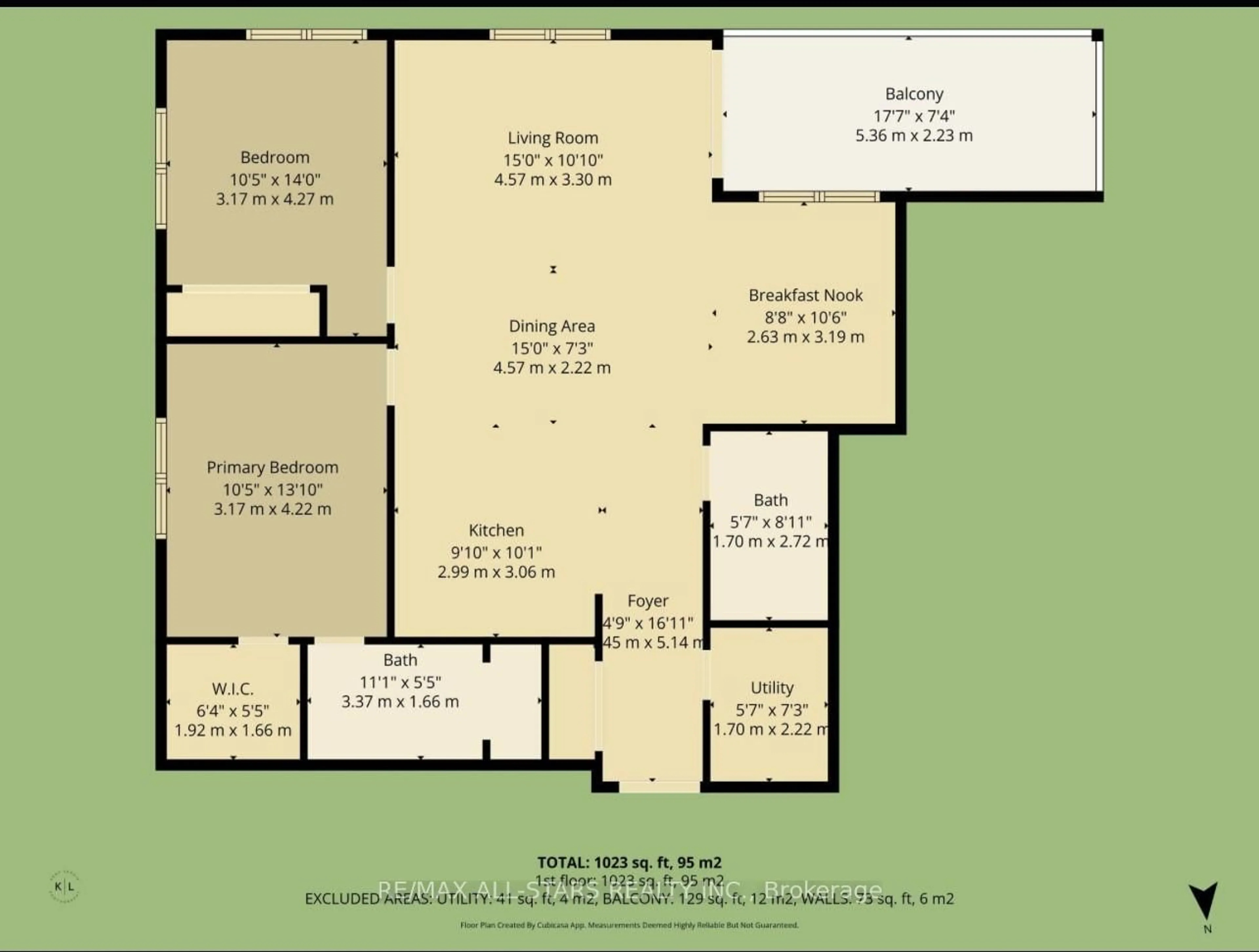 Floor plan for 94 Francis St #201, Kawartha Lakes Ontario K0M 1N0