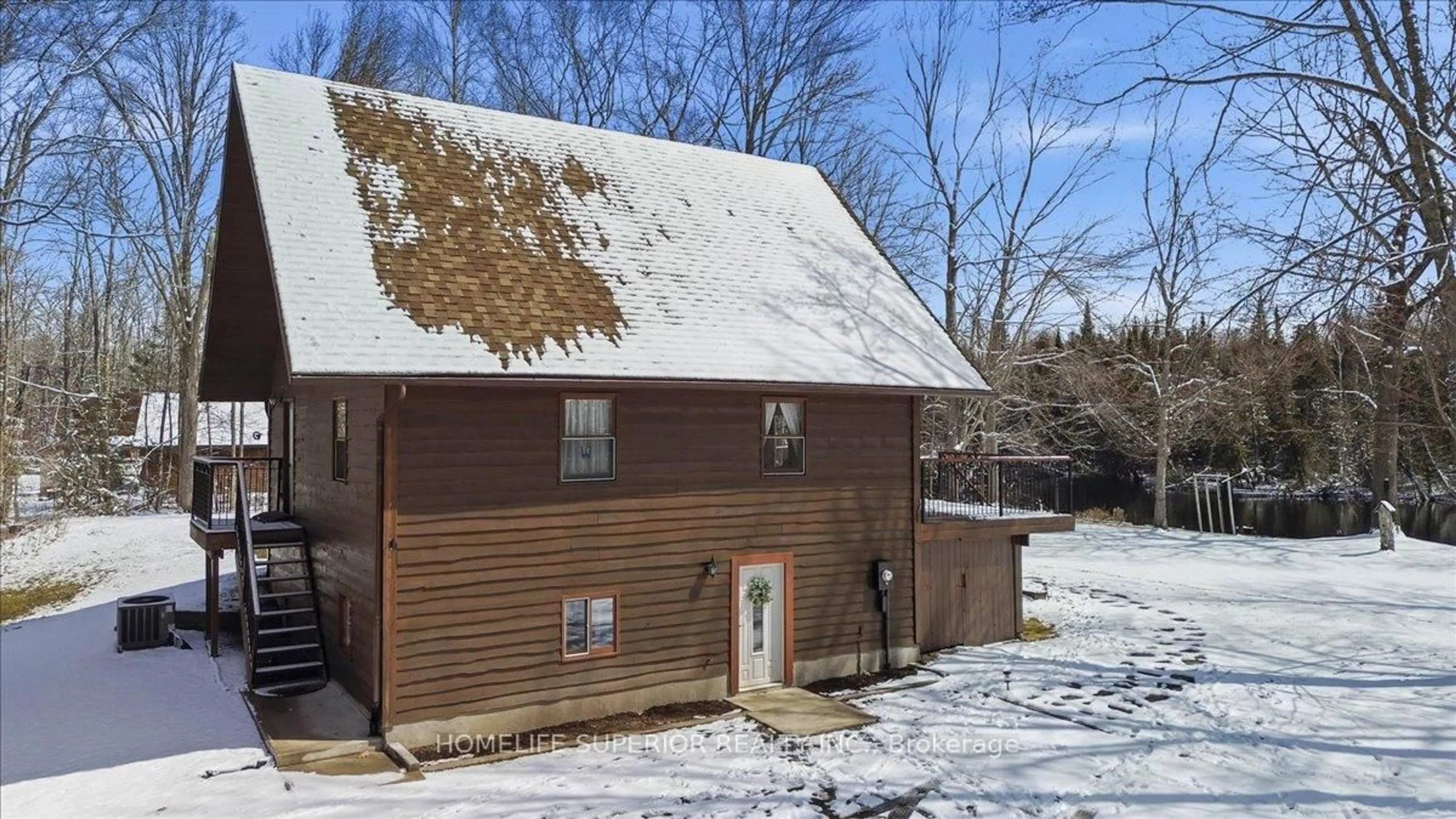 A pic from outside/outdoor area/front of a property/back of a property/a pic from drone, building for 250 River Garden Rd, Limoges Ontario K0K 2M0