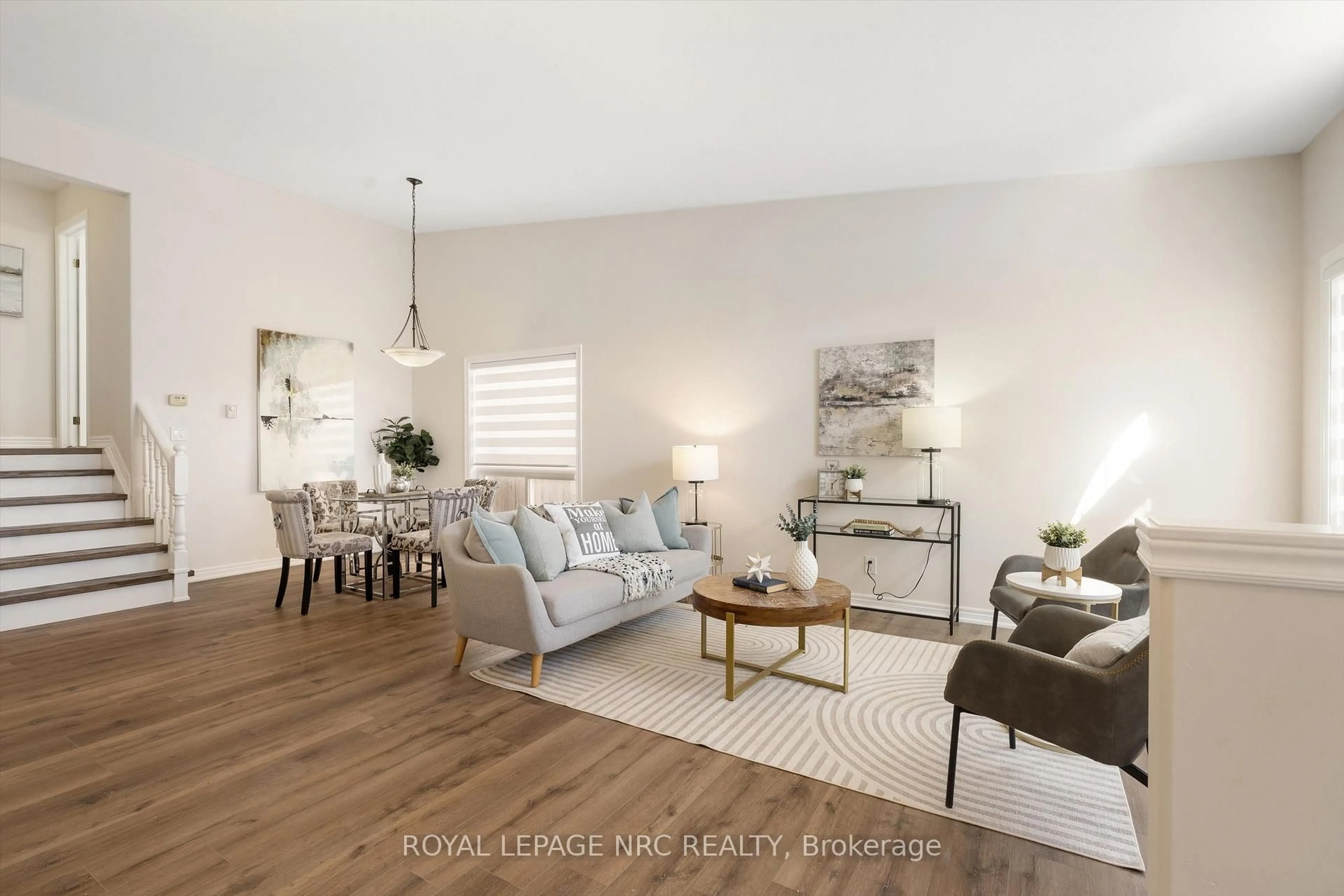 Living room with furniture, unknown for 8 Silver Maple Rd, Thorold Ontario L2V 5G5