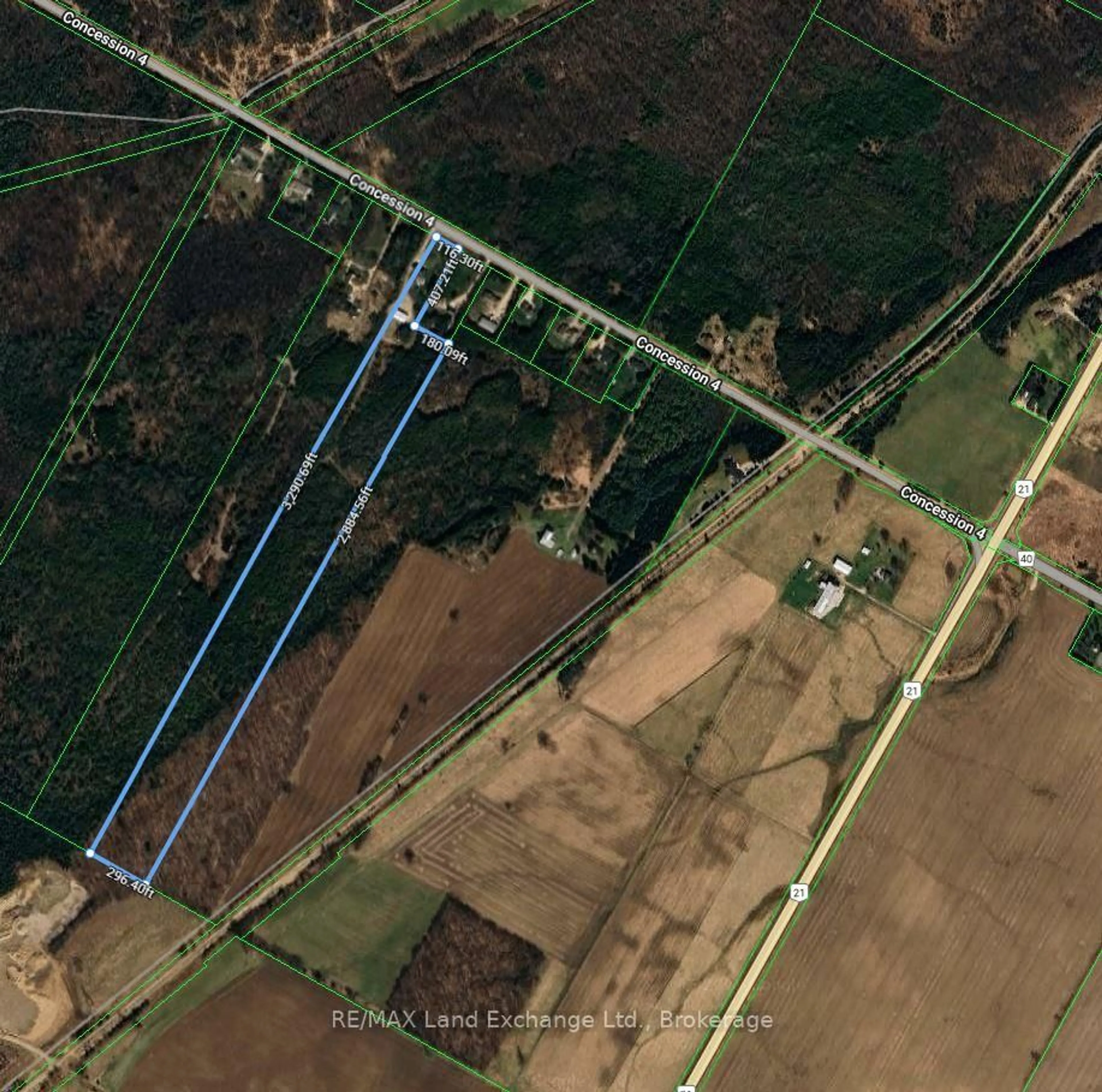 A pic from outside/outdoor area/front of a property/back of a property/a pic from drone, street for 89 Concession 4 Rd, Saugeen Shores Ontario N0H 2C5