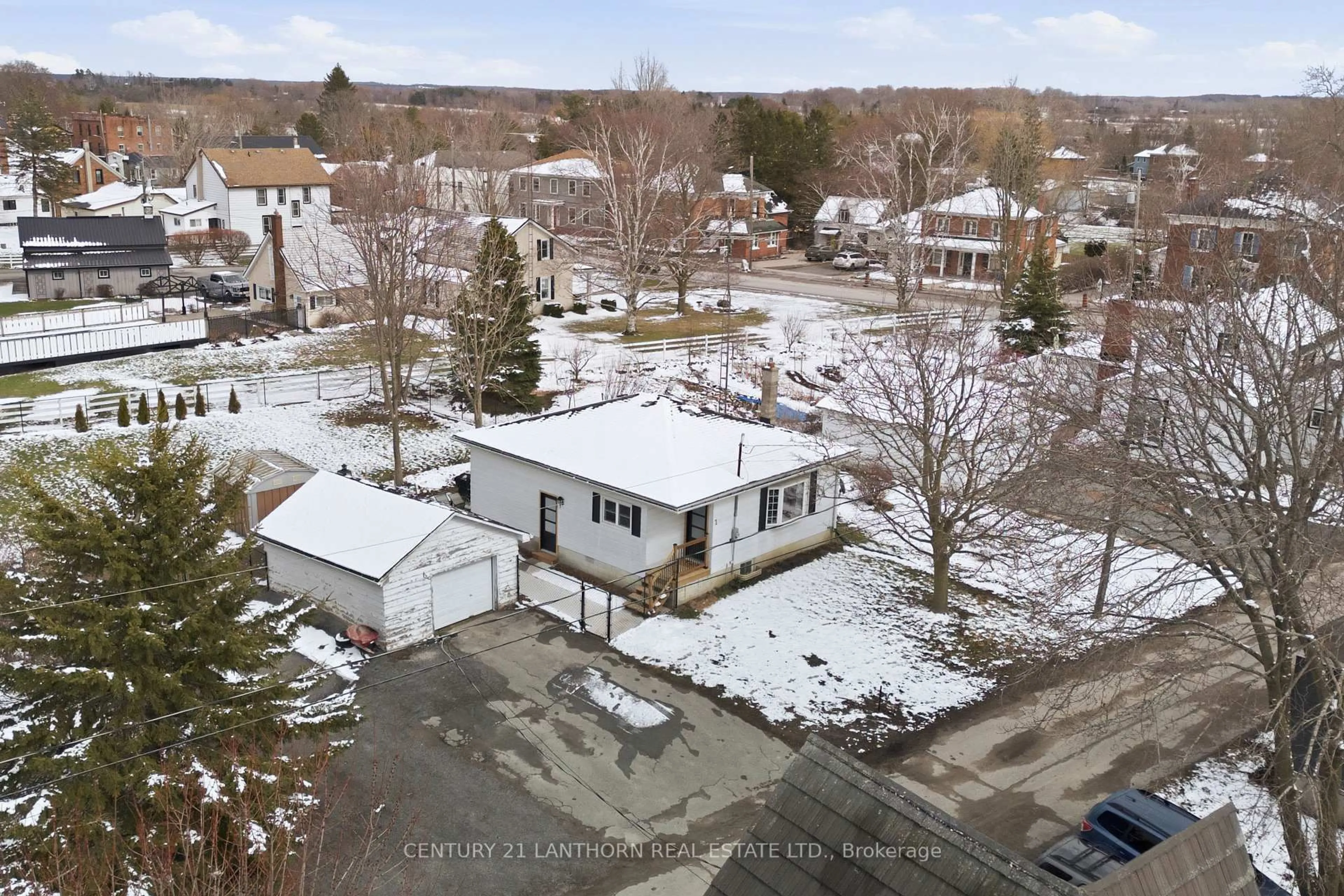 A pic from outside/outdoor area/front of a property/back of a property/a pic from drone, street for 2 Duncan St, Prince Edward County Ontario K0K 1T0