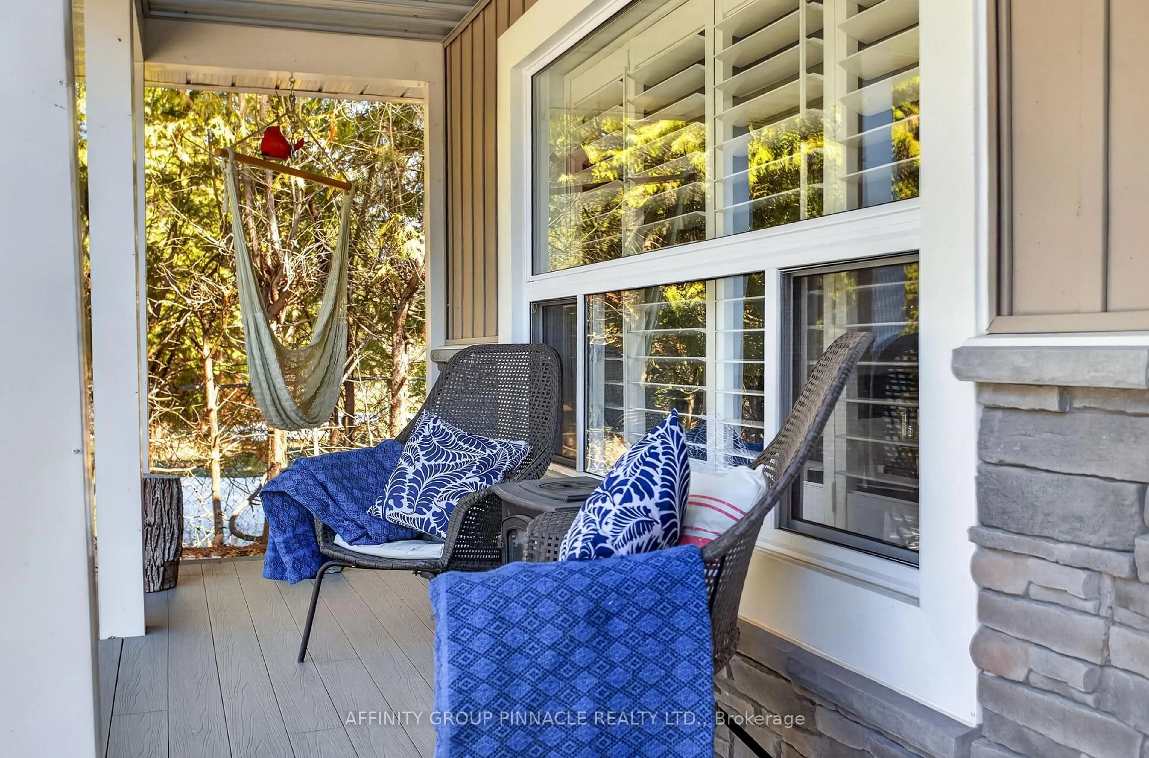 Patio, water/lake/river/ocean view for 147 Sturgeon Glen Rd, Kawartha Lakes Ontario K0M 1N0