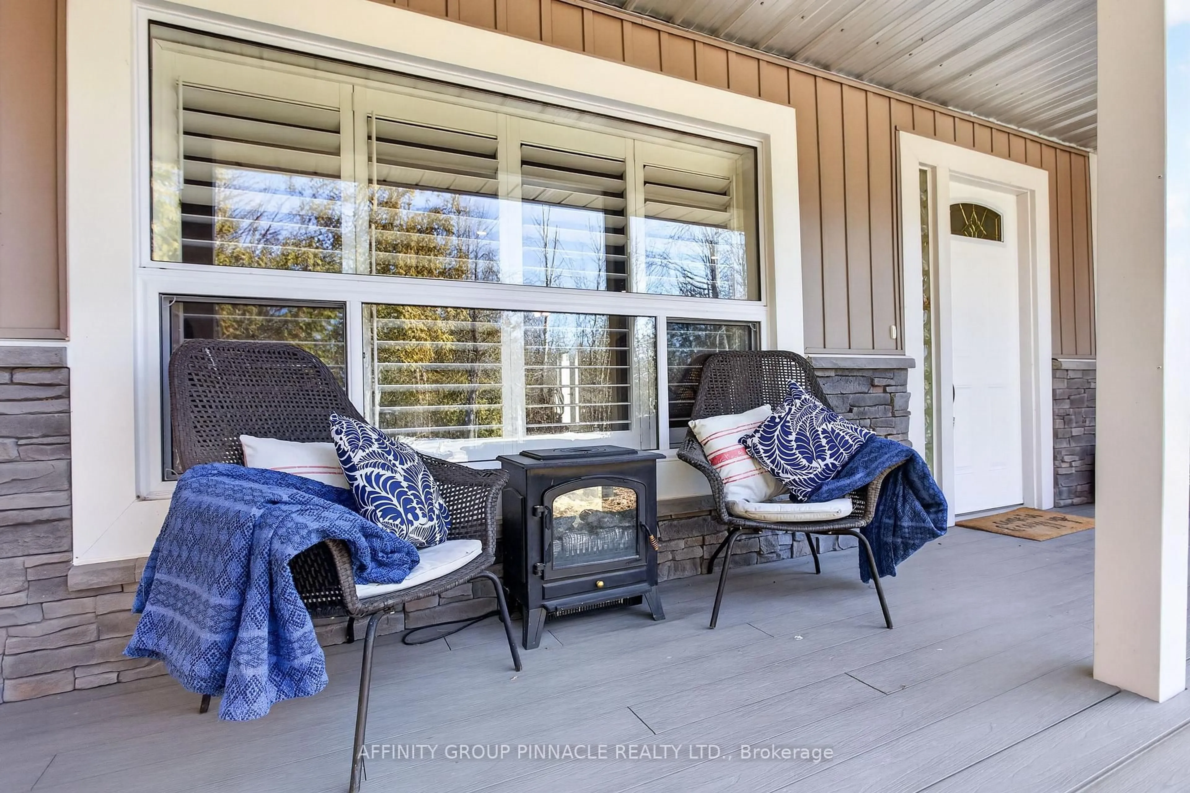 Patio, water/lake/river/ocean view for 147 Sturgeon Glen Rd, Kawartha Lakes Ontario K0M 1N0