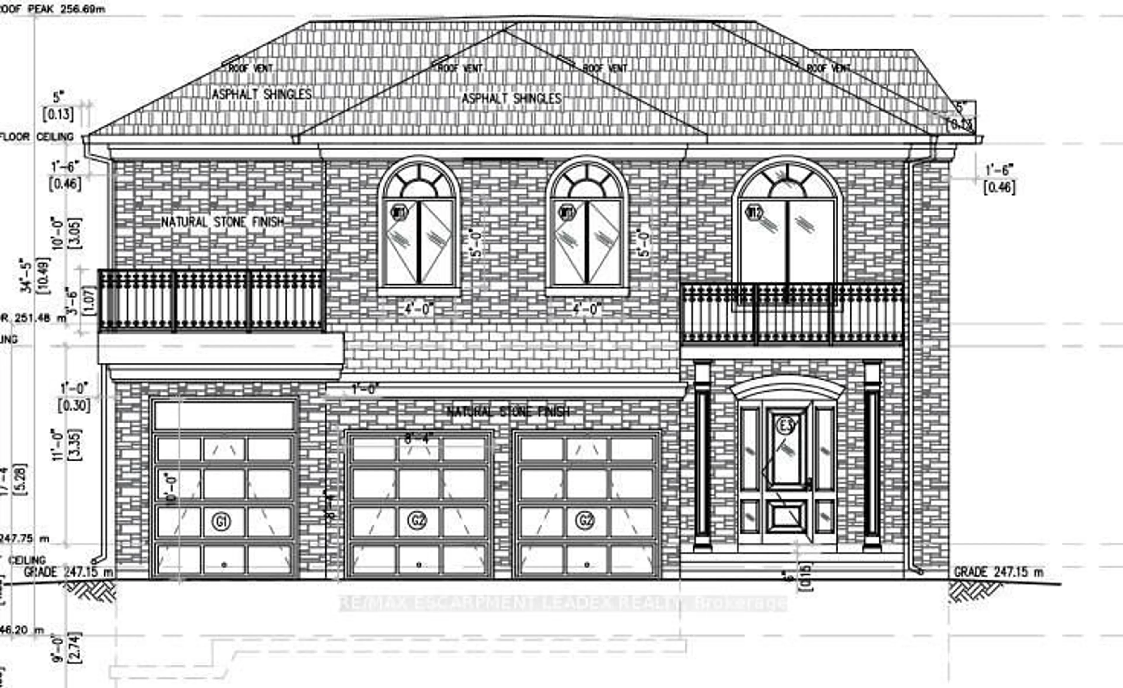 Home with brick exterior material, building for 449 HAMILTON Dr, Hamilton Ontario L9G 2A9