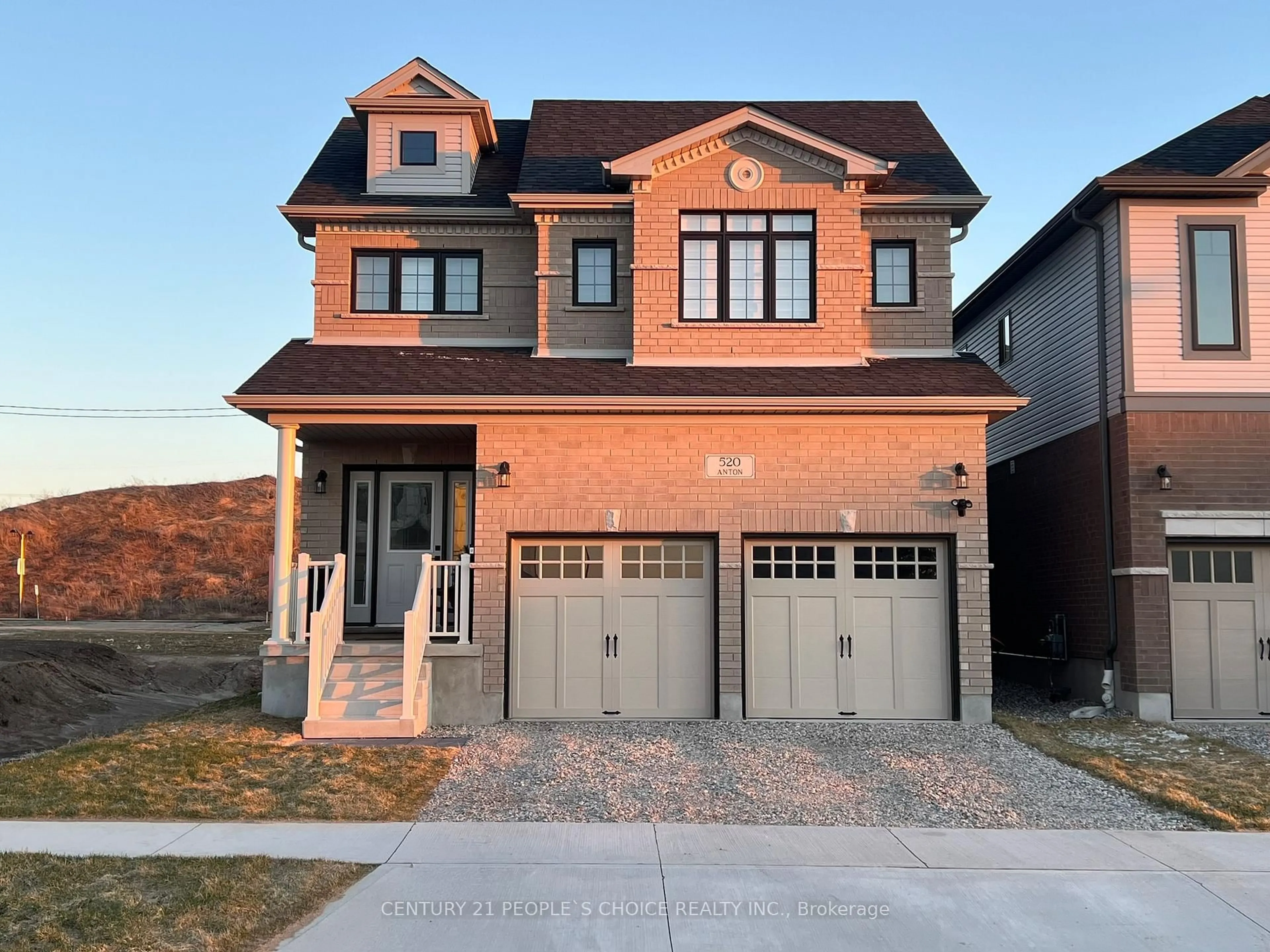 Home with brick exterior material, street for 520 Anton Cres, Kitchener Ontario N2R 0T8