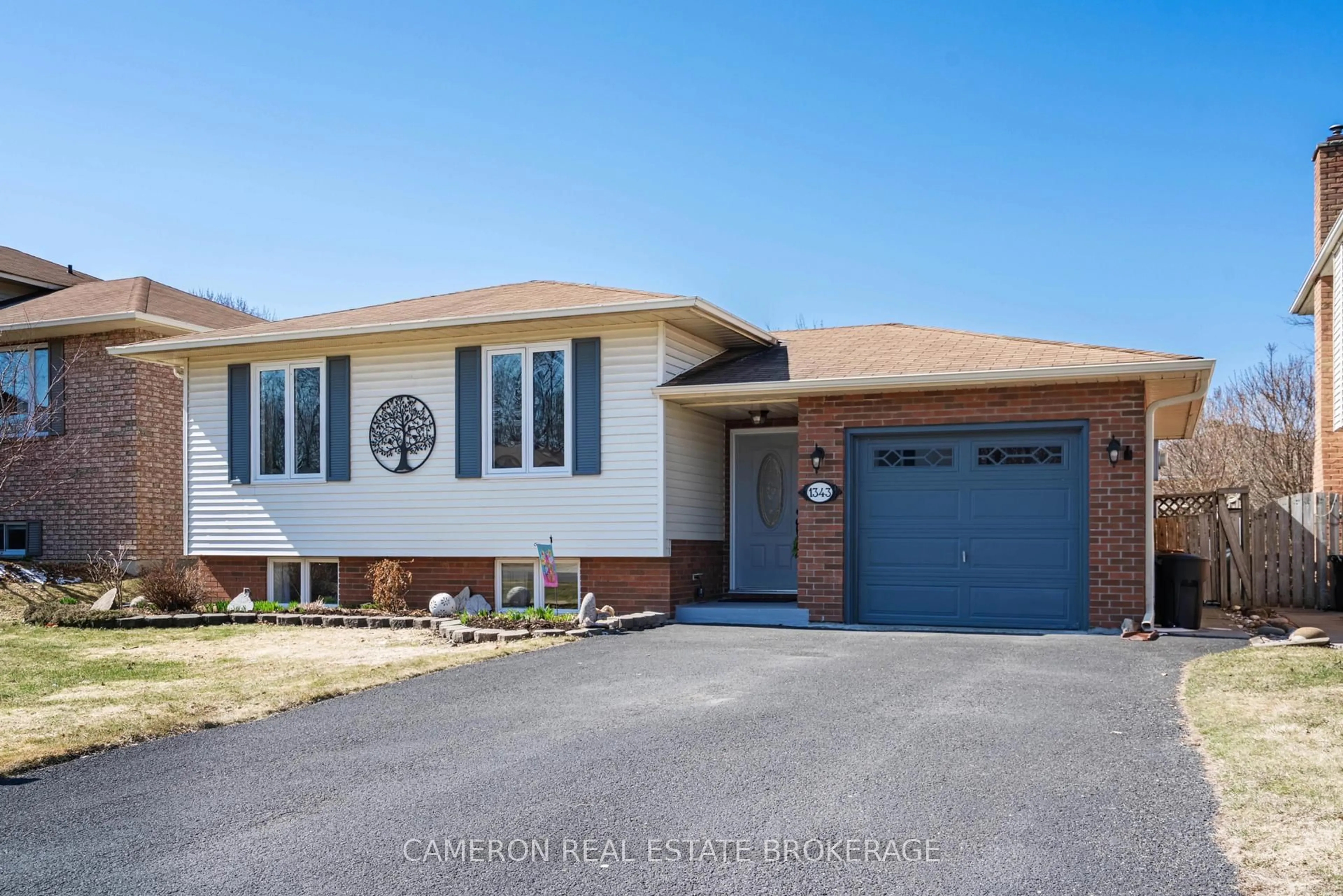 Home with brick exterior material, street for 1343 Lancaster Cres, Cornwall Ontario K6H 6R7