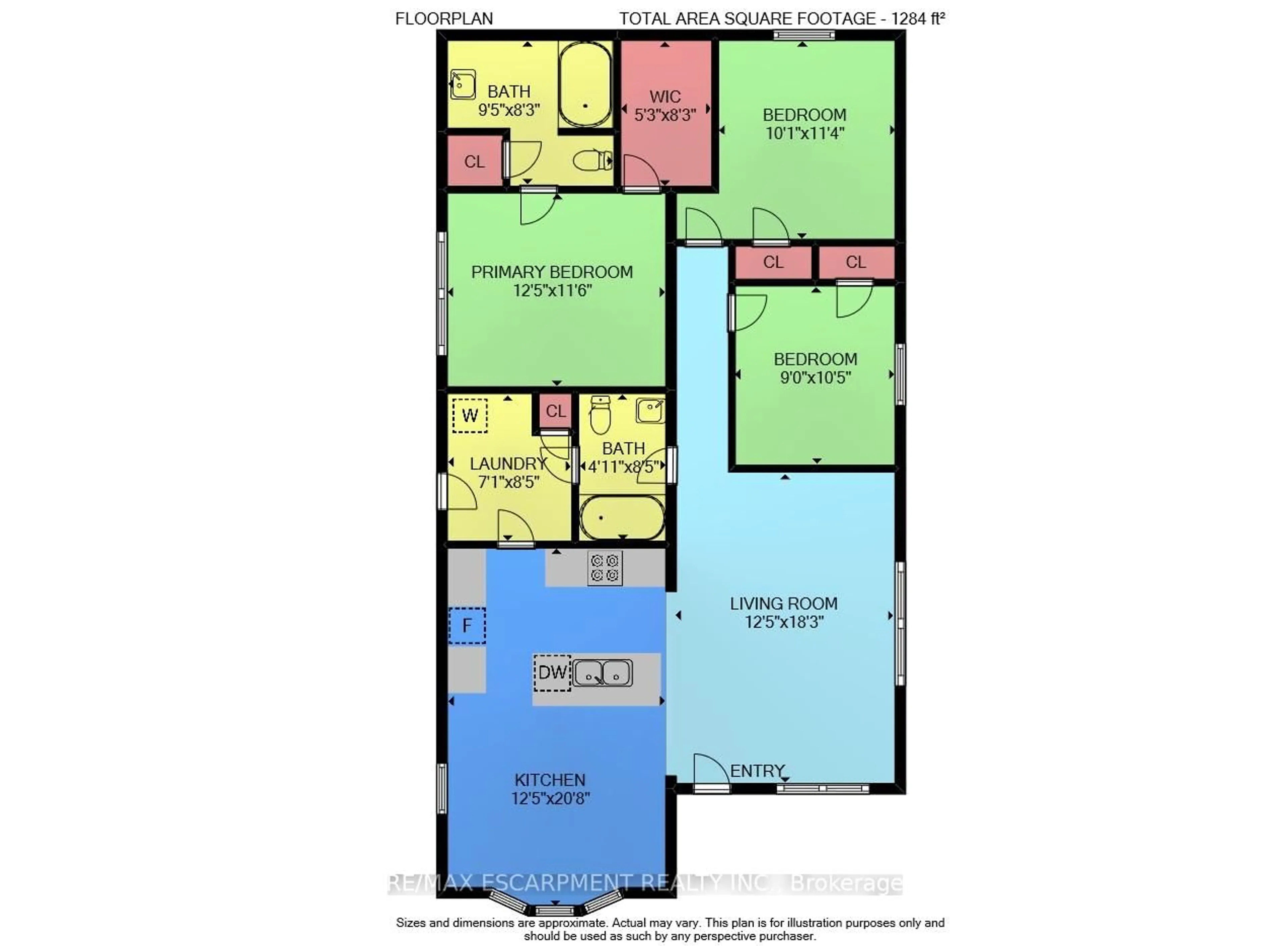 Floor plan for 3033 Townline Rd #107, Fort Erie Ontario L0S 1S1