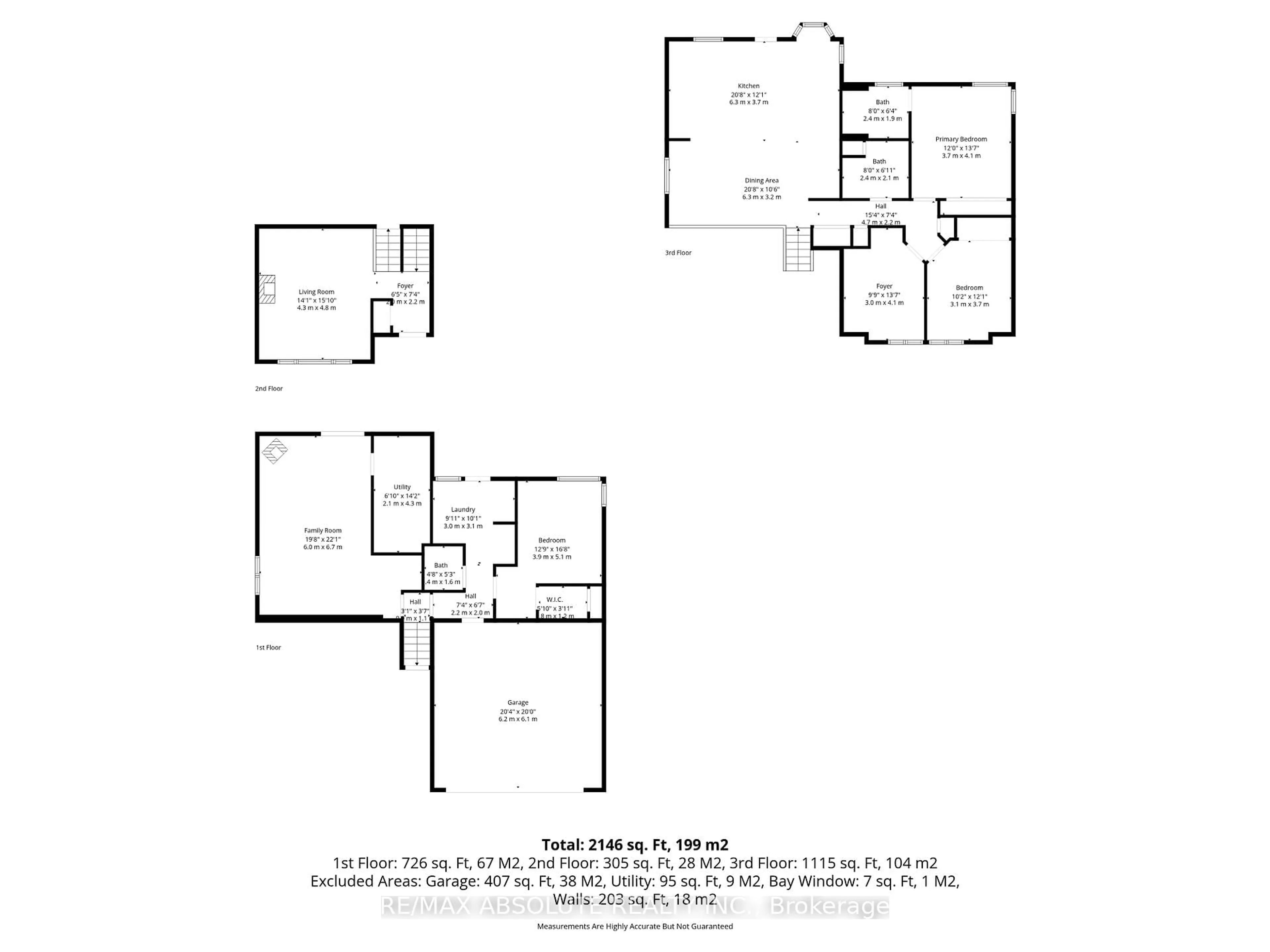 Floor plan for 5 Gardner St, Arnprior Ontario K7S 3S1