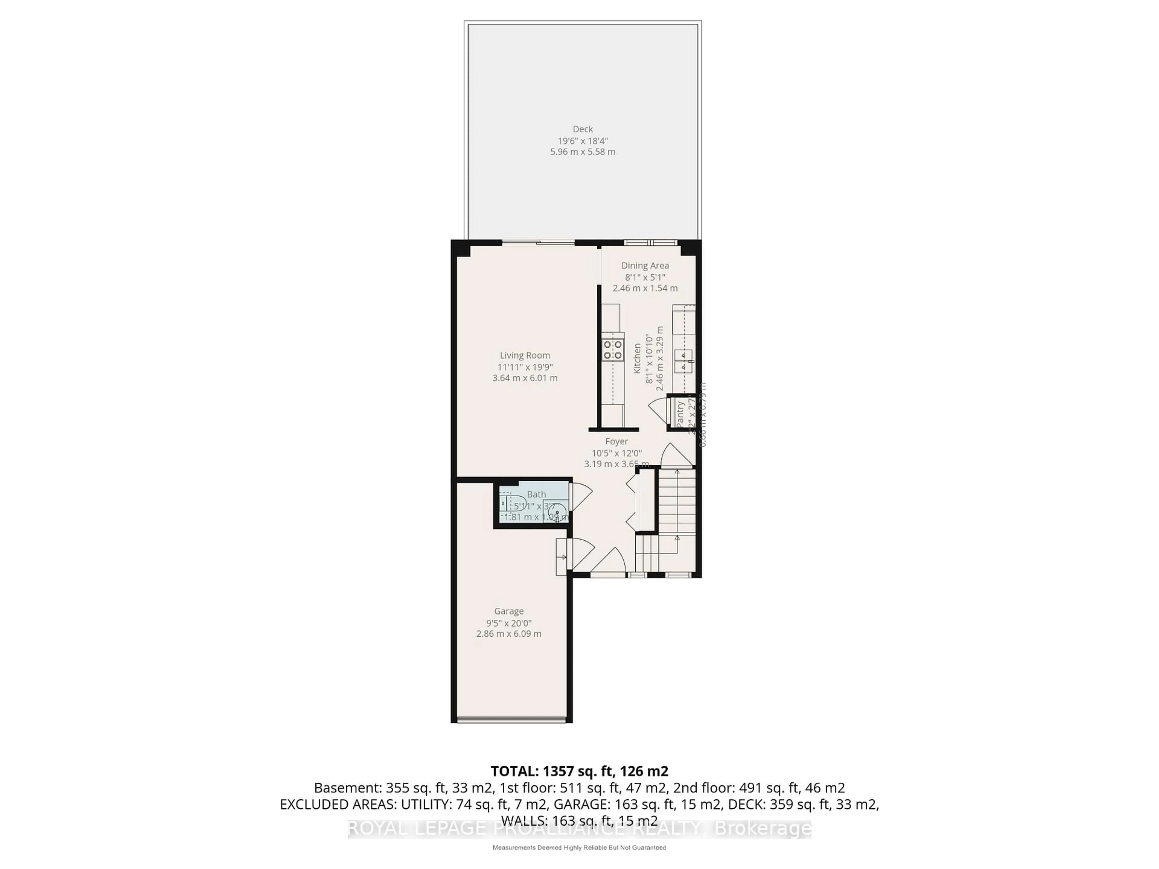 Floor plan for 168G Singleton Dr #G, Belleville Ontario K8N 5H4