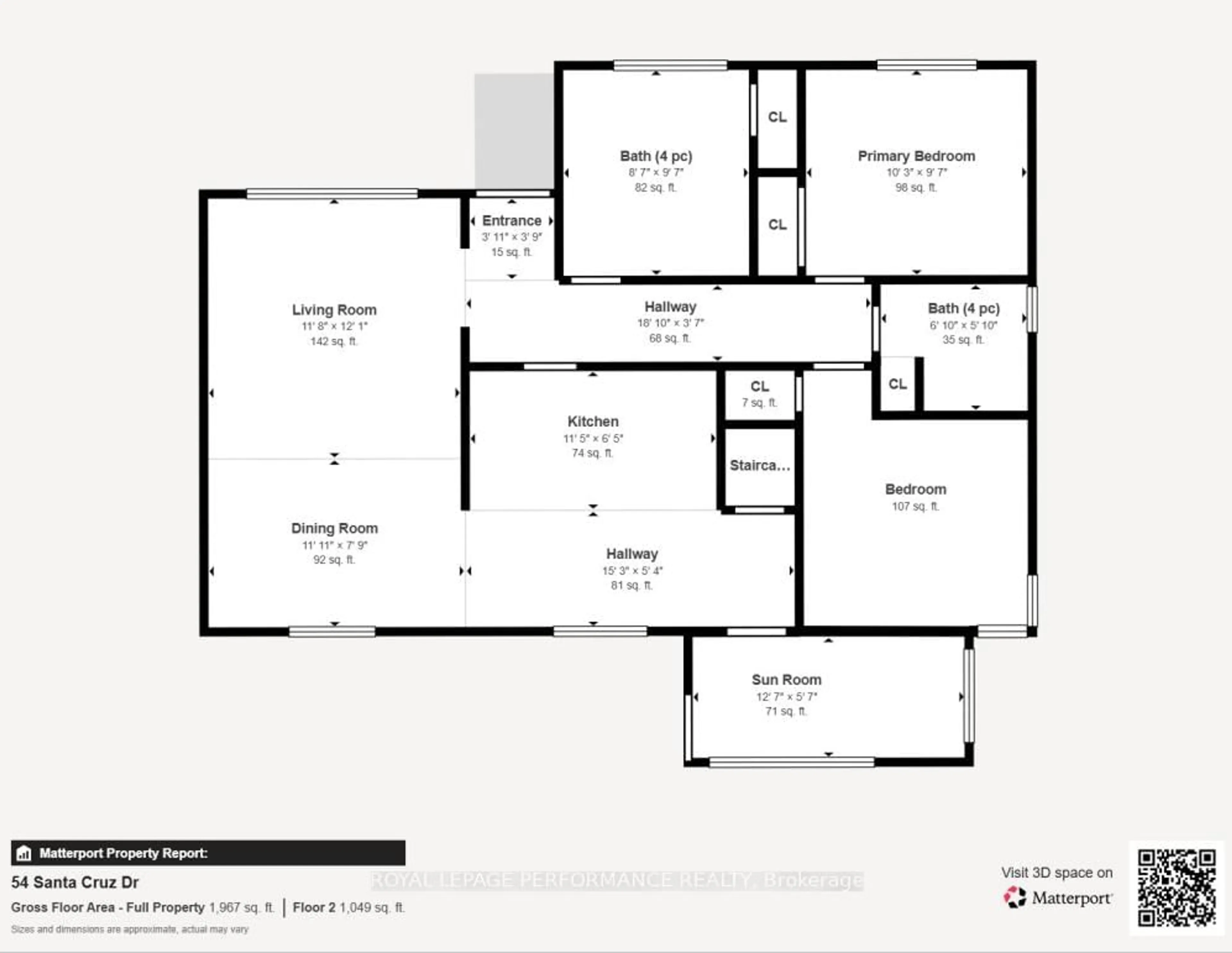Floor plan for 54 Santa Cruz Dr, South Stormont Ontario K0C 1M0