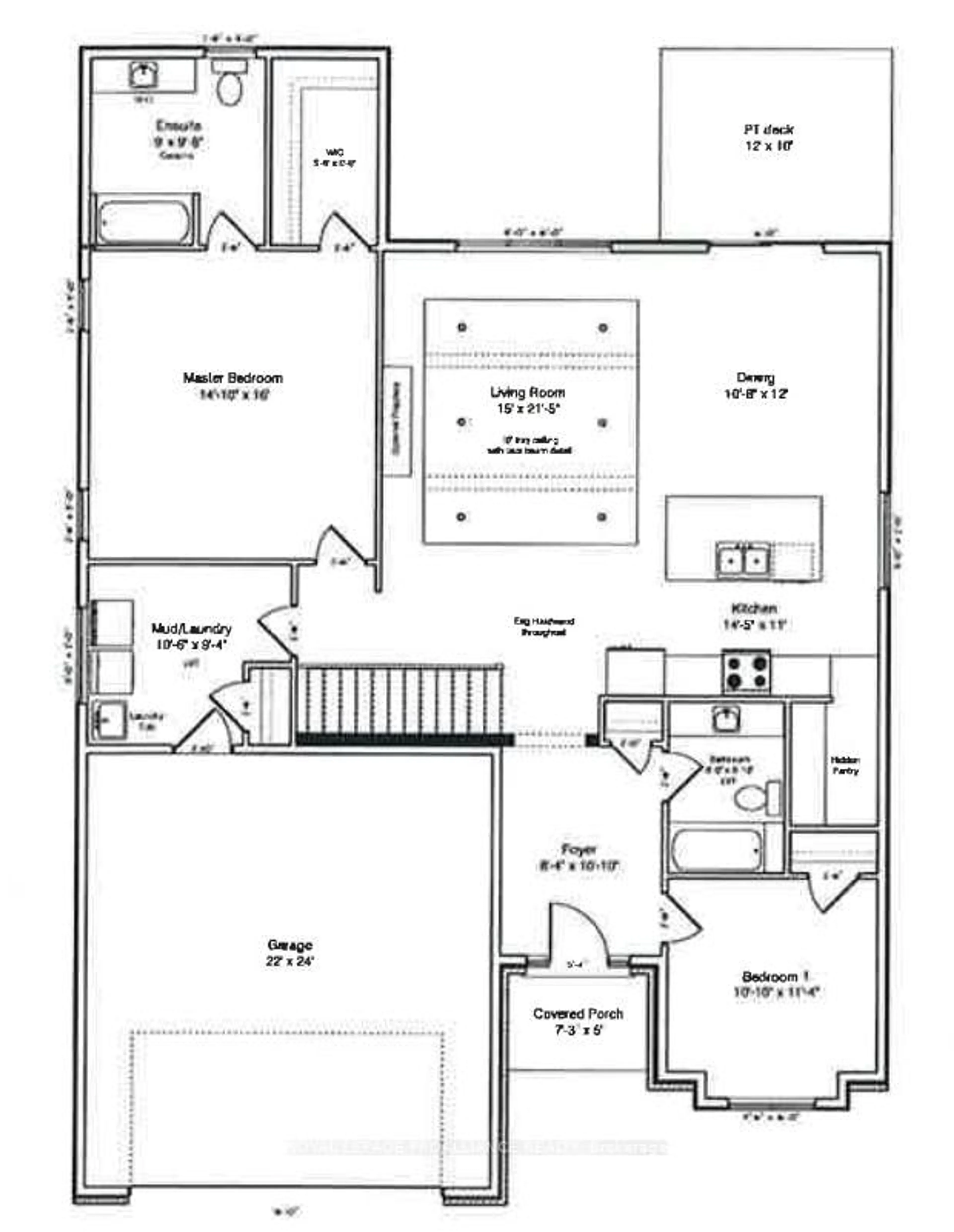 Floor plan for 28 Deerview Dr, Ingleside Ontario K8V 5P4