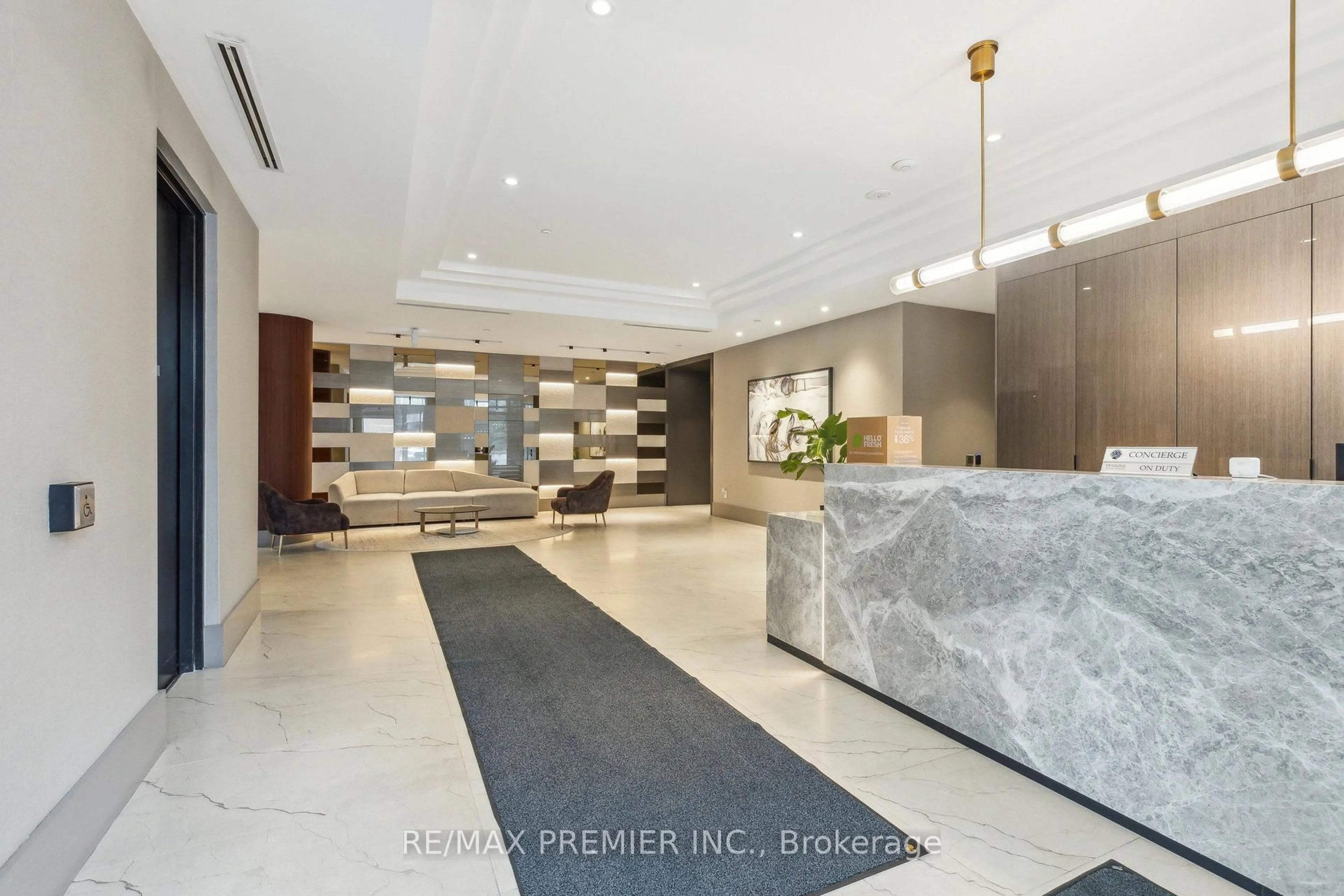 Lobby for 55 Duke St #1709, Kitchener Ontario N2H 0C9