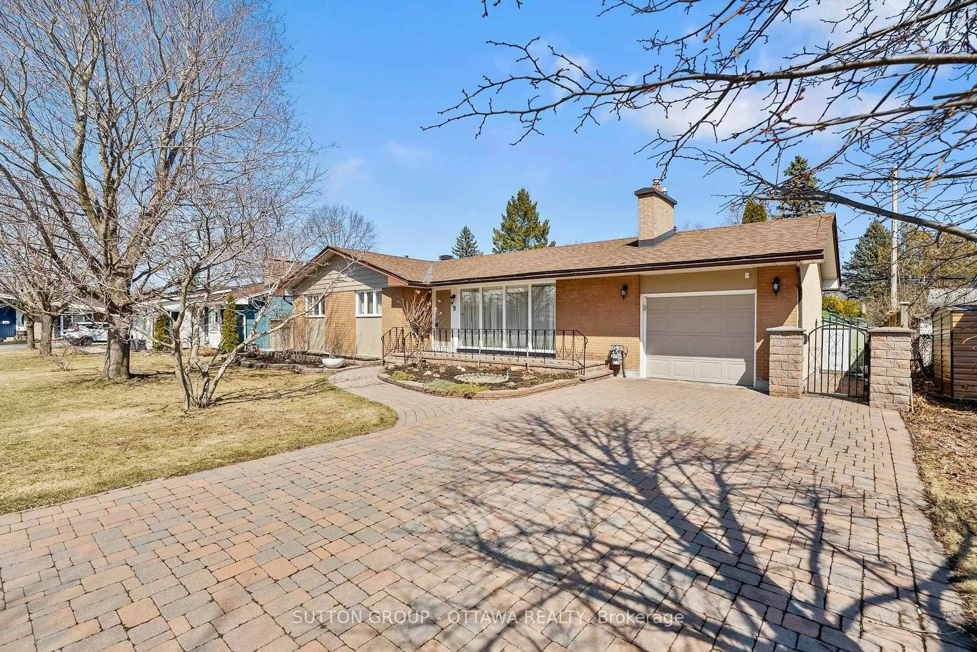 Home with brick exterior material, street for 9 Aberfeldy St, Ottawa Ontario K2H 6H6