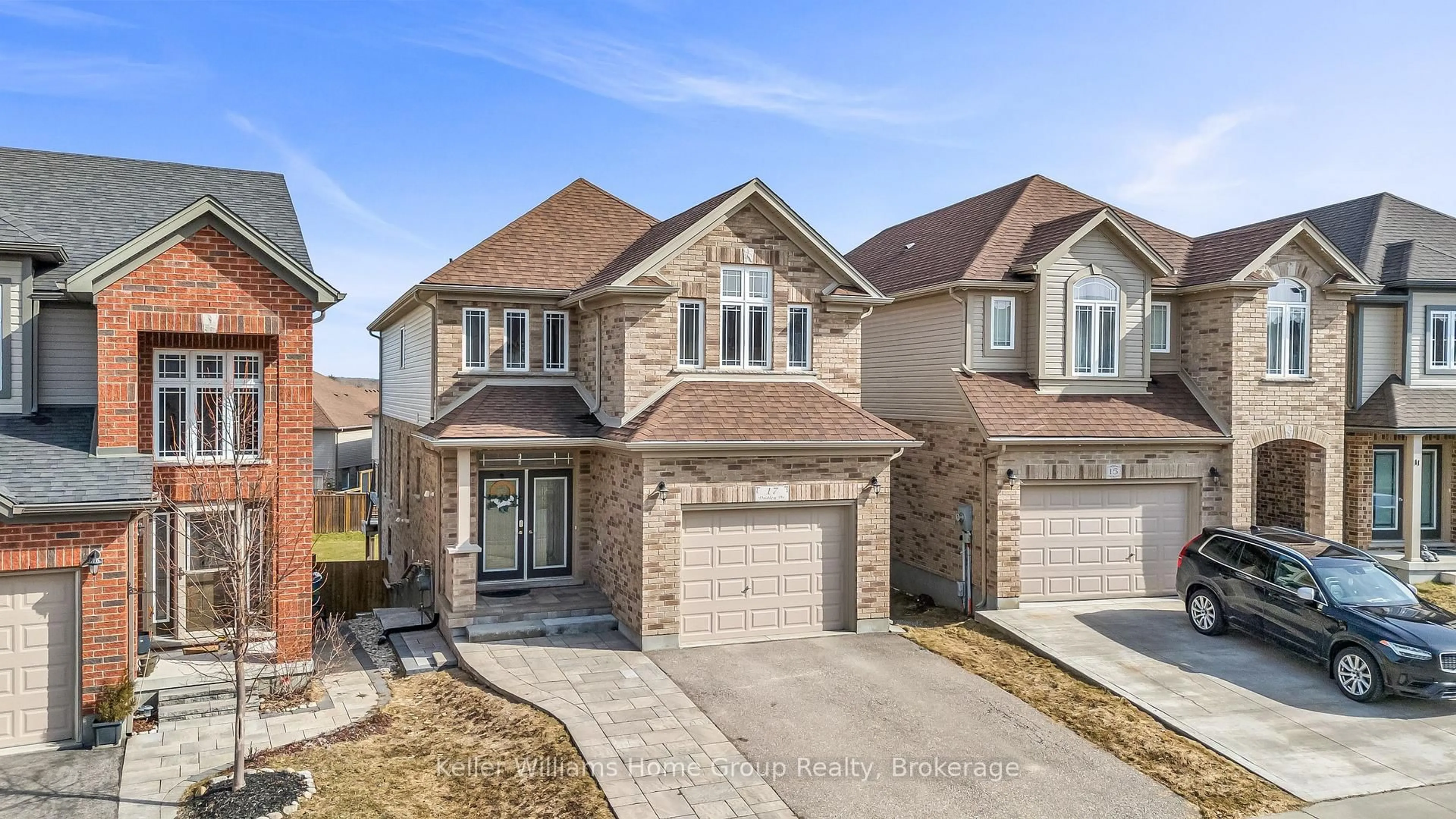 Home with brick exterior material, street for 17 Dudley Dr, Guelph Ontario N1G 0E5