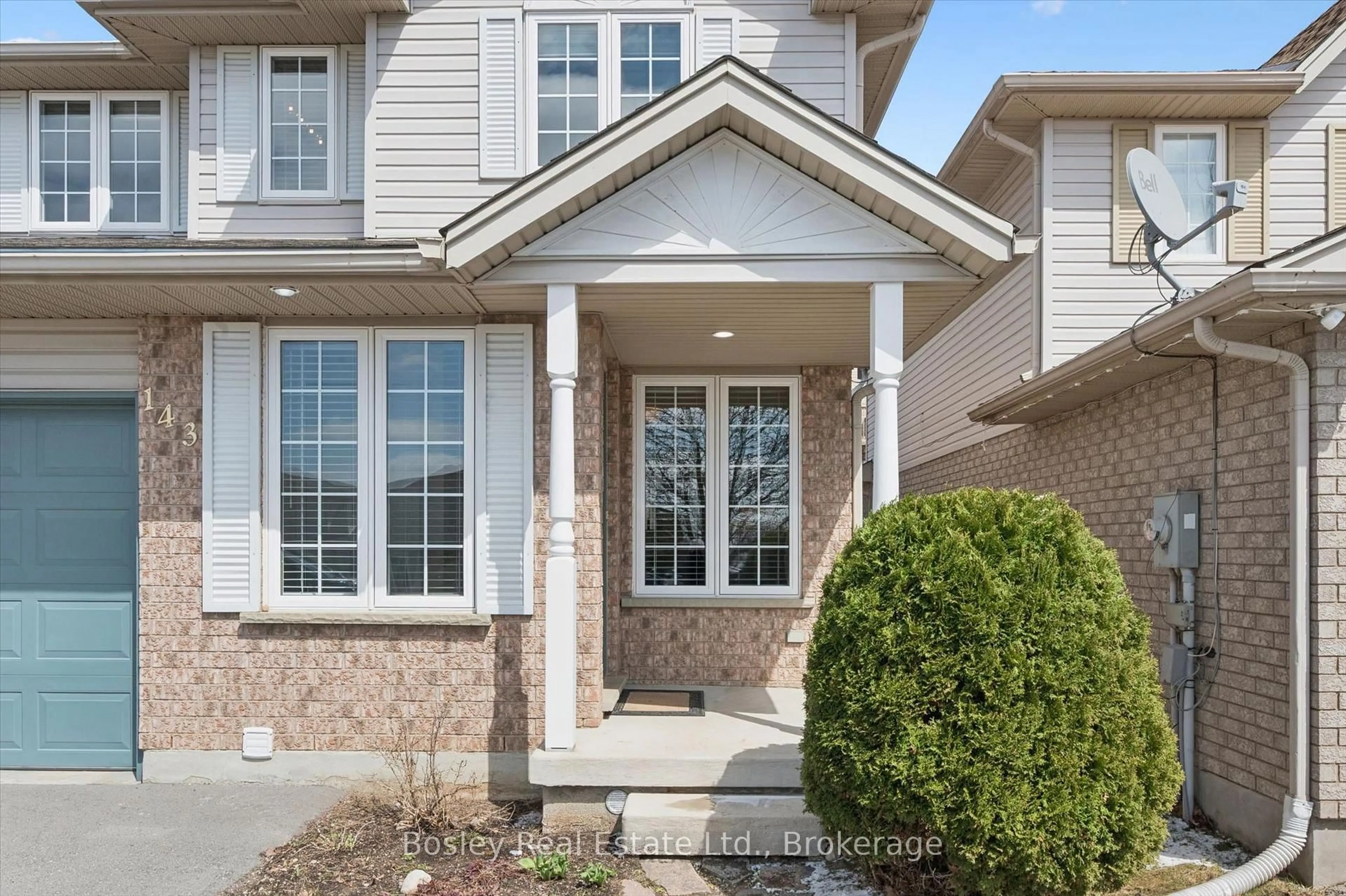 Home with brick exterior material, street for 143 Bradson Dr, Guelph Ontario N1E 7B6