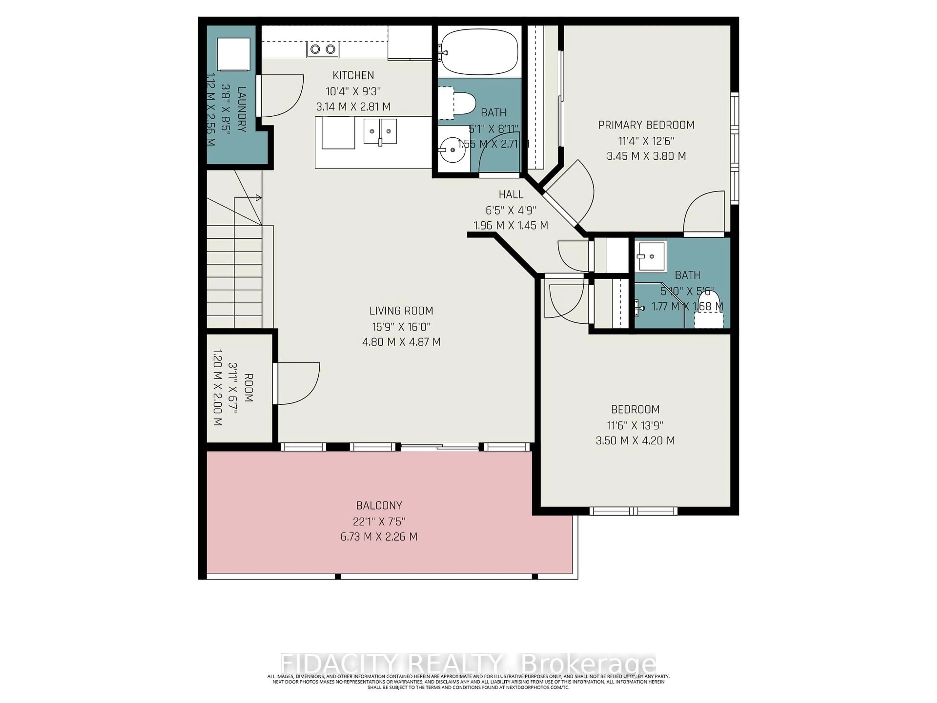 Floor plan for 139 Harthill Way #K, Ottawa Ontario K2J 5V1