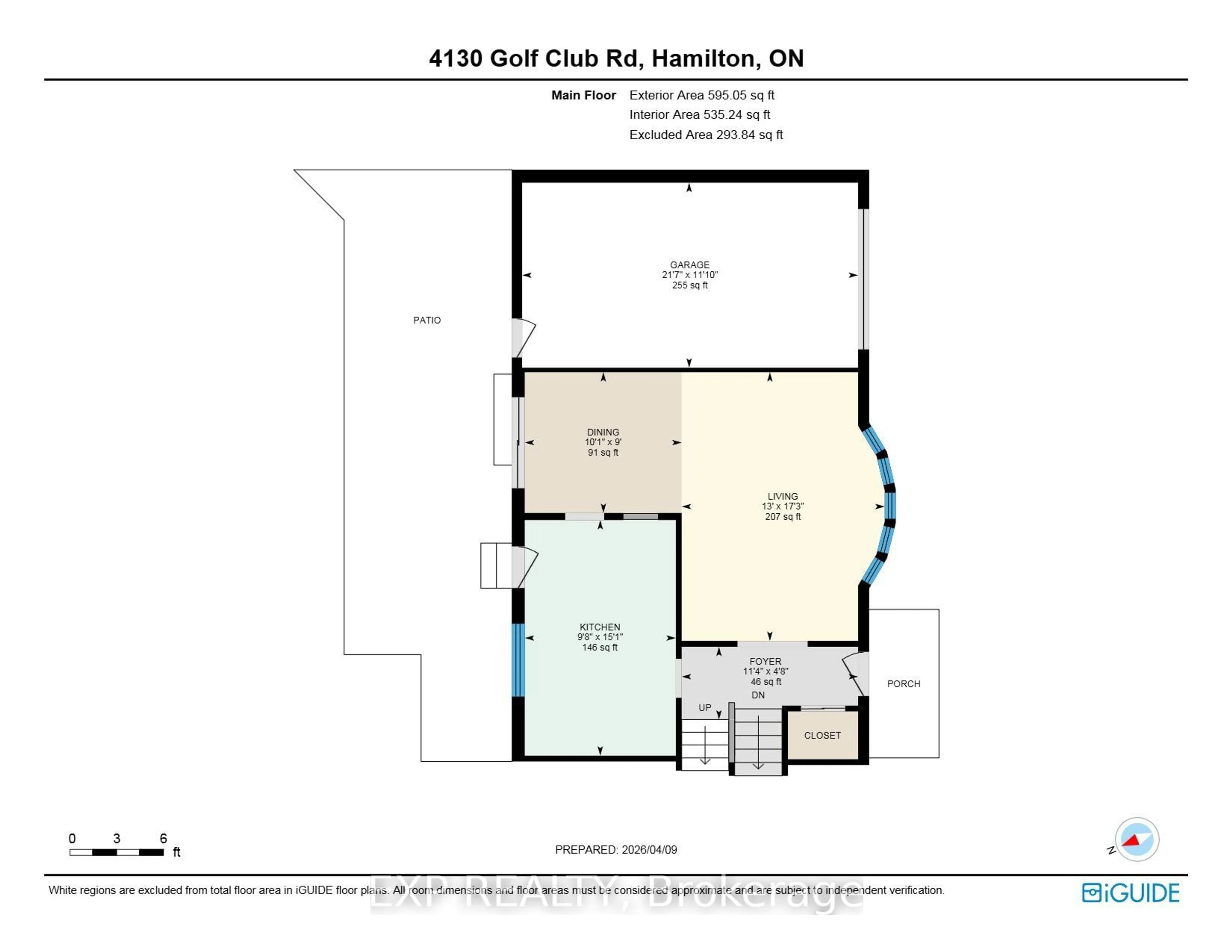 Floor plan for 4130 Golf Club Rd, Hamilton Ontario L0R 1P0