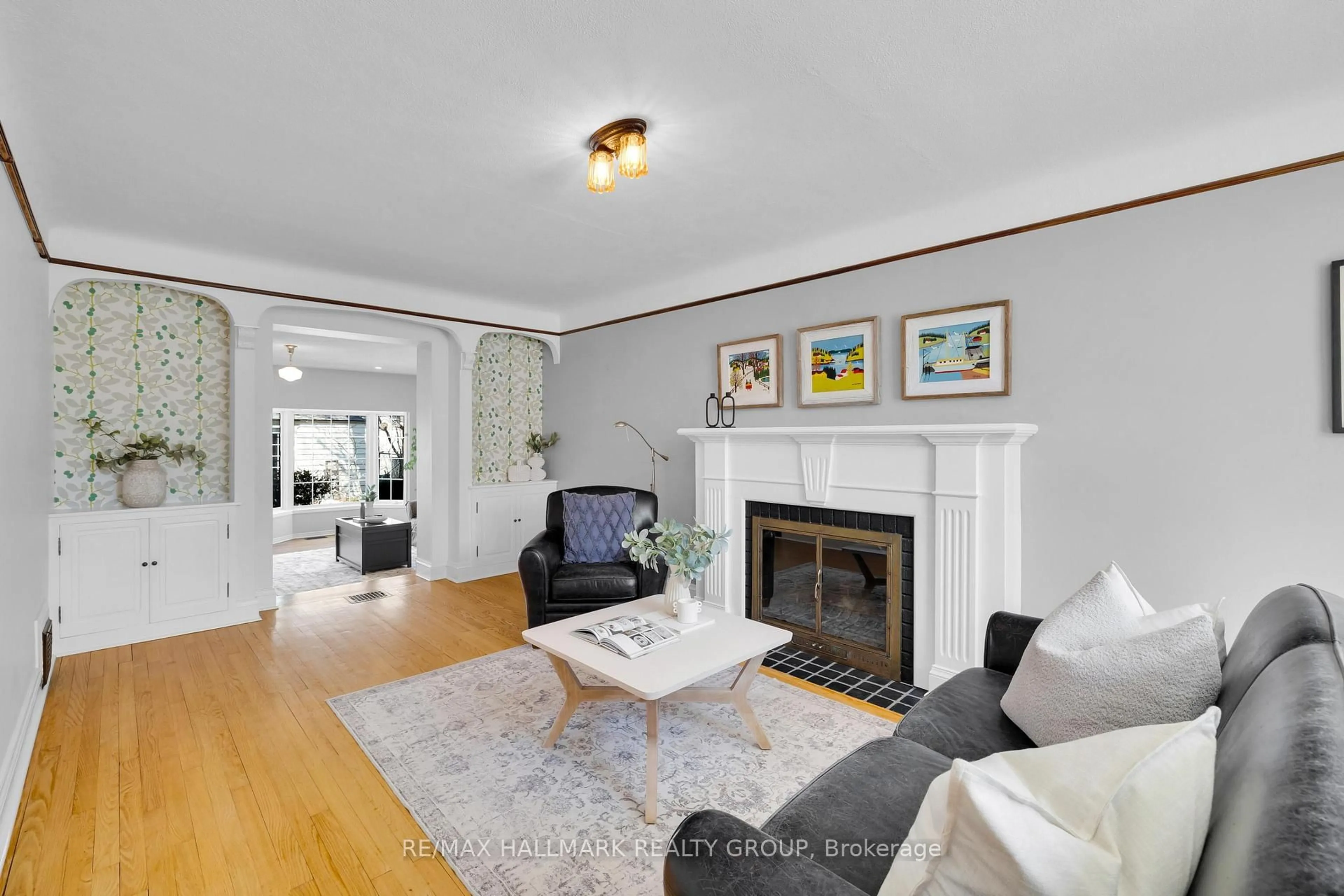 Living room with furniture, unknown for 73 Orrin Ave, Ottawa Ontario K1Y 3X8