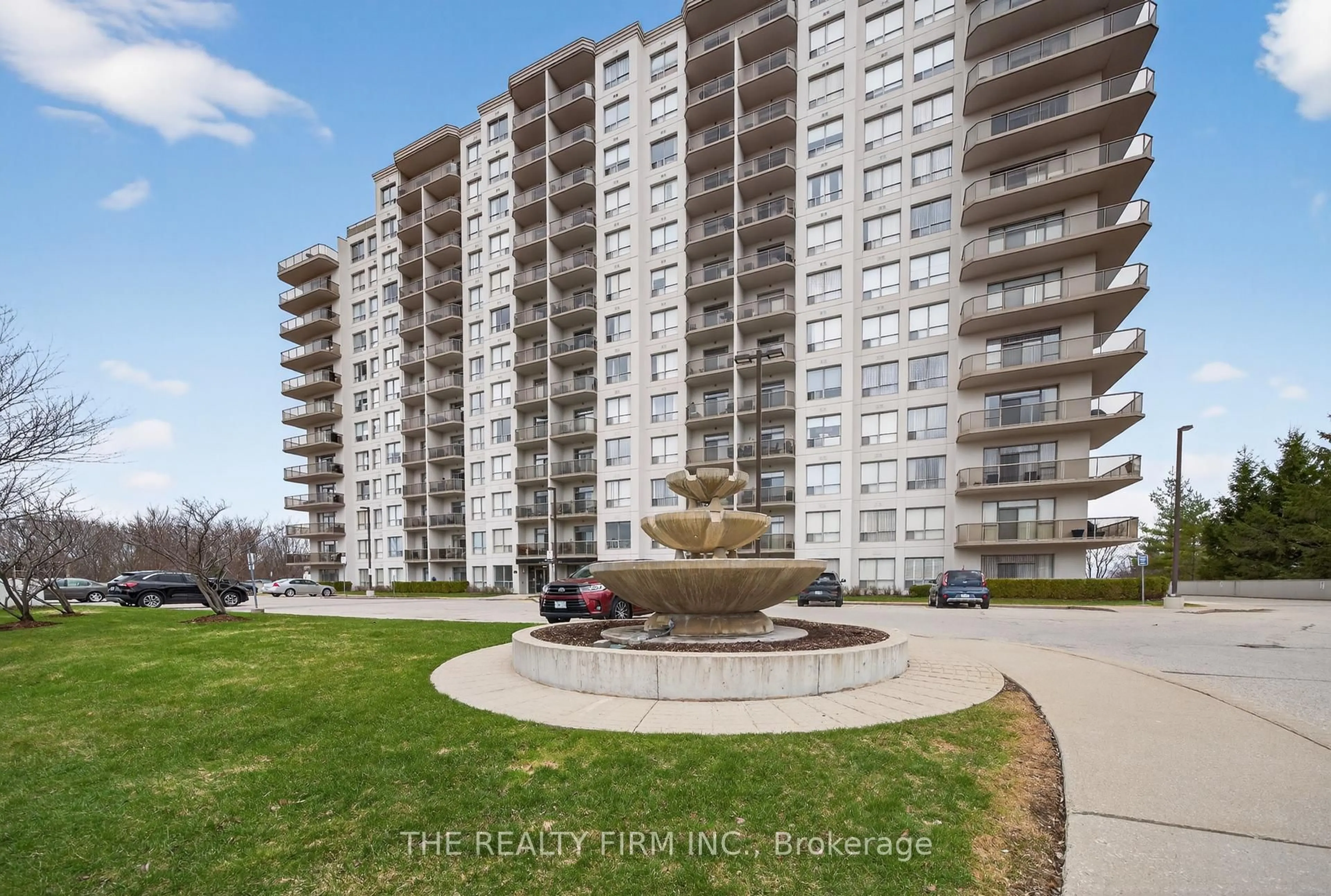 A pic from outside/outdoor area/front of a property/back of a property/a pic from drone, unknown for 353 Commissioners Rd #803, London South Ontario N6J 0A3