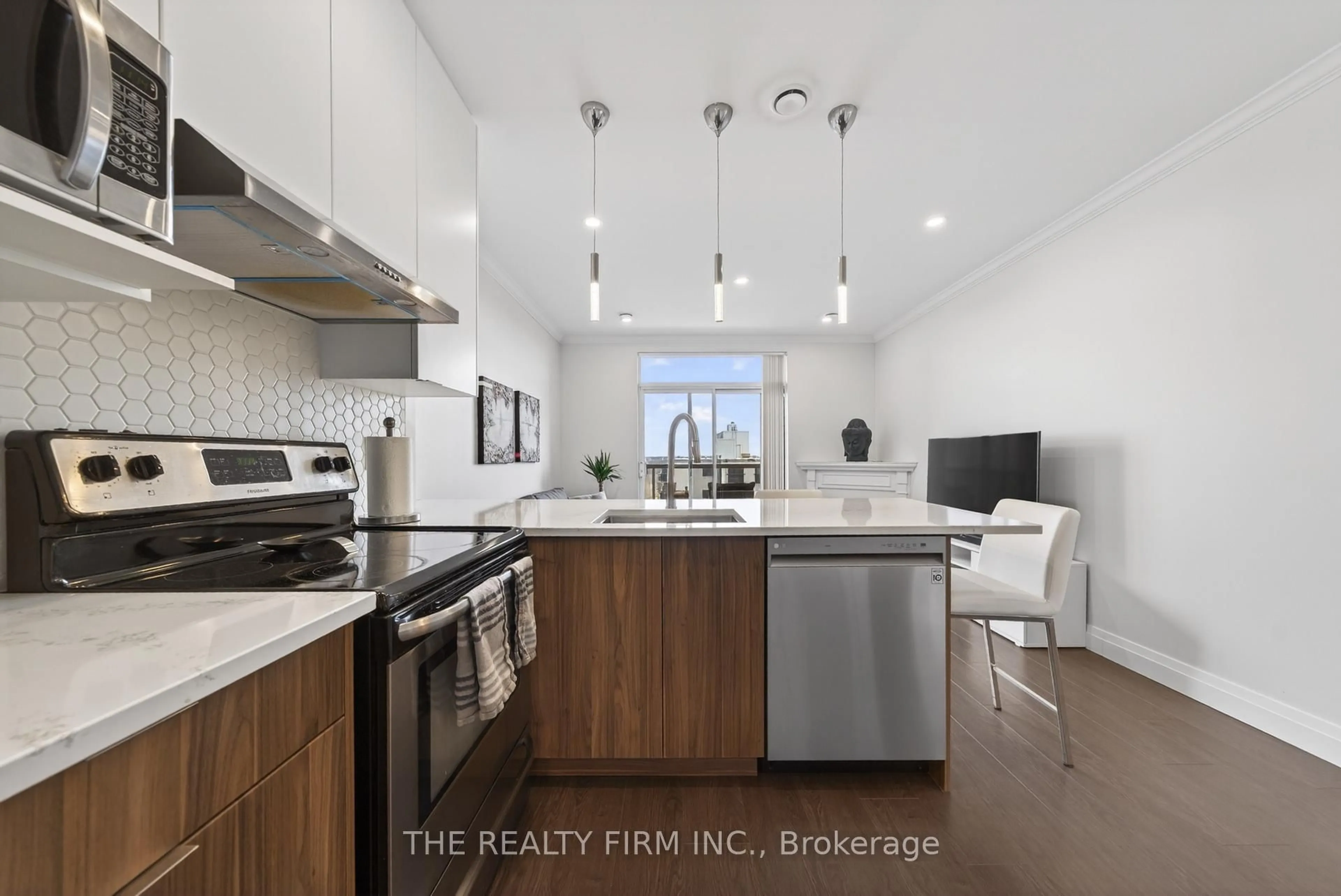 Open concept kitchen, unknown for 353 Commissioners Rd #803, London South Ontario N6J 0A3