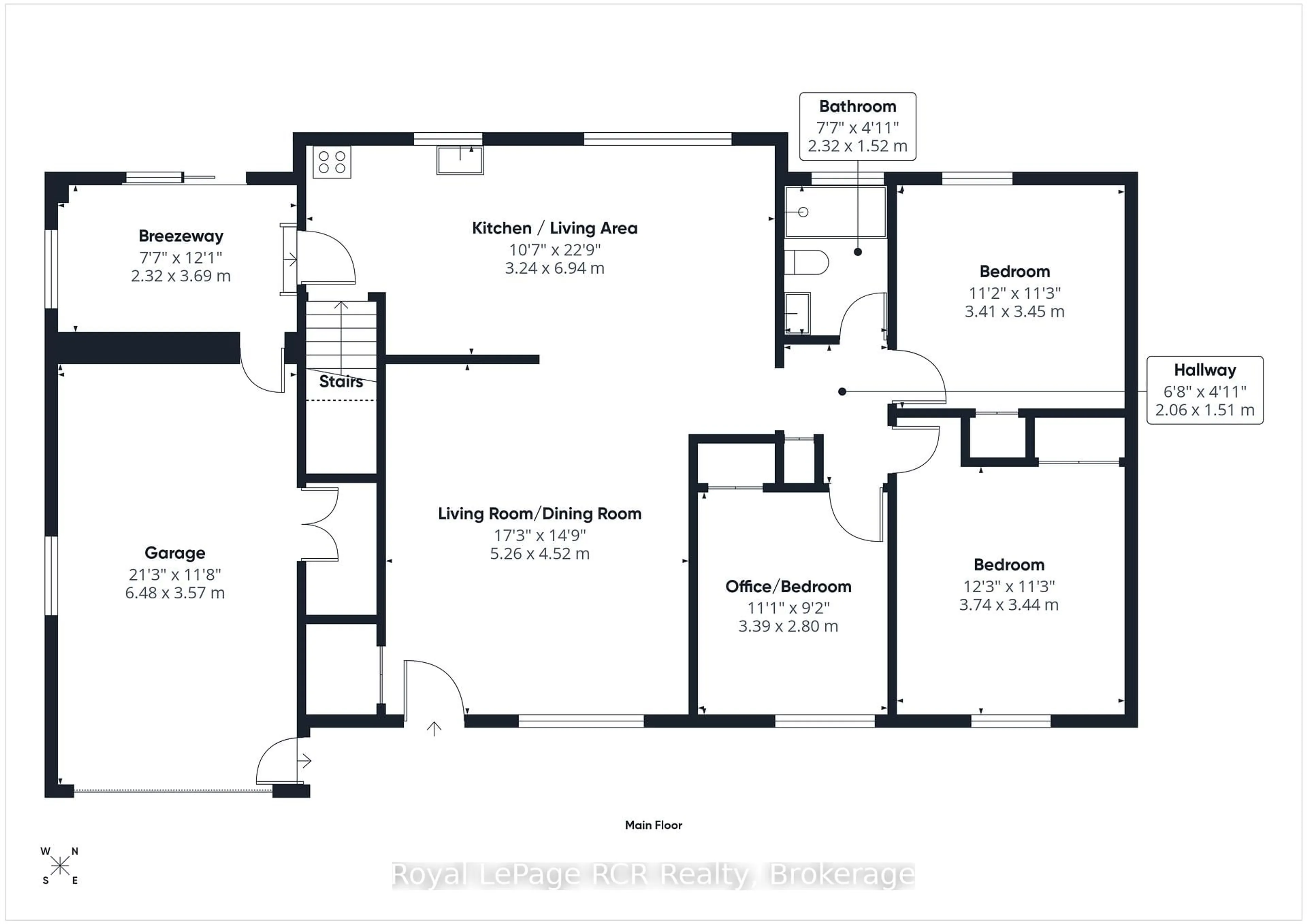 Floor plan for 330 Glenn Rd, North Huron Ontario N0G 2W0
