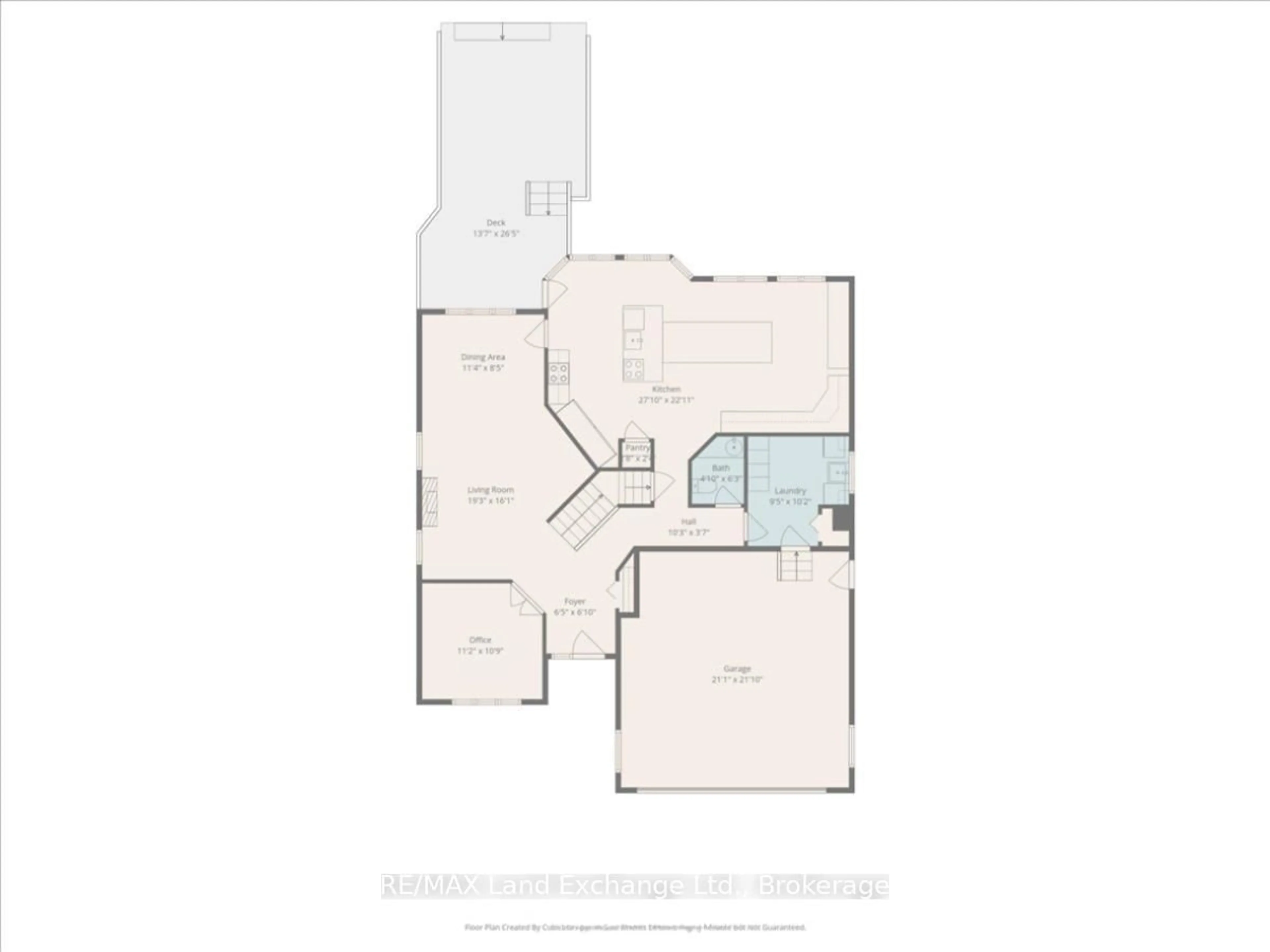 Floor plan for 903 Highland St, Saugeen Shores Ontario N0H 2C2
