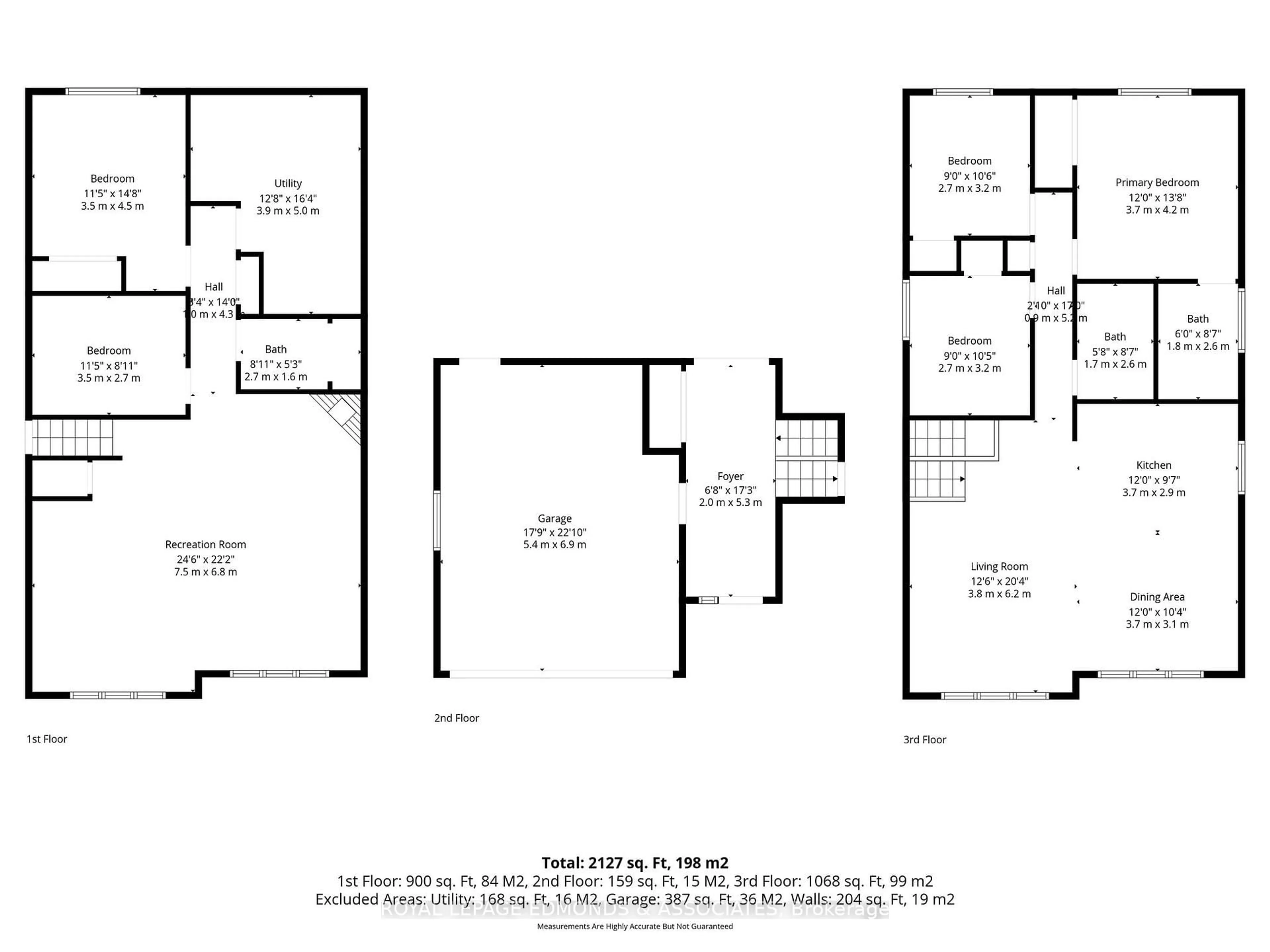 Floor plan for 142 Chad St, Petawawa Ontario K8H 0G8