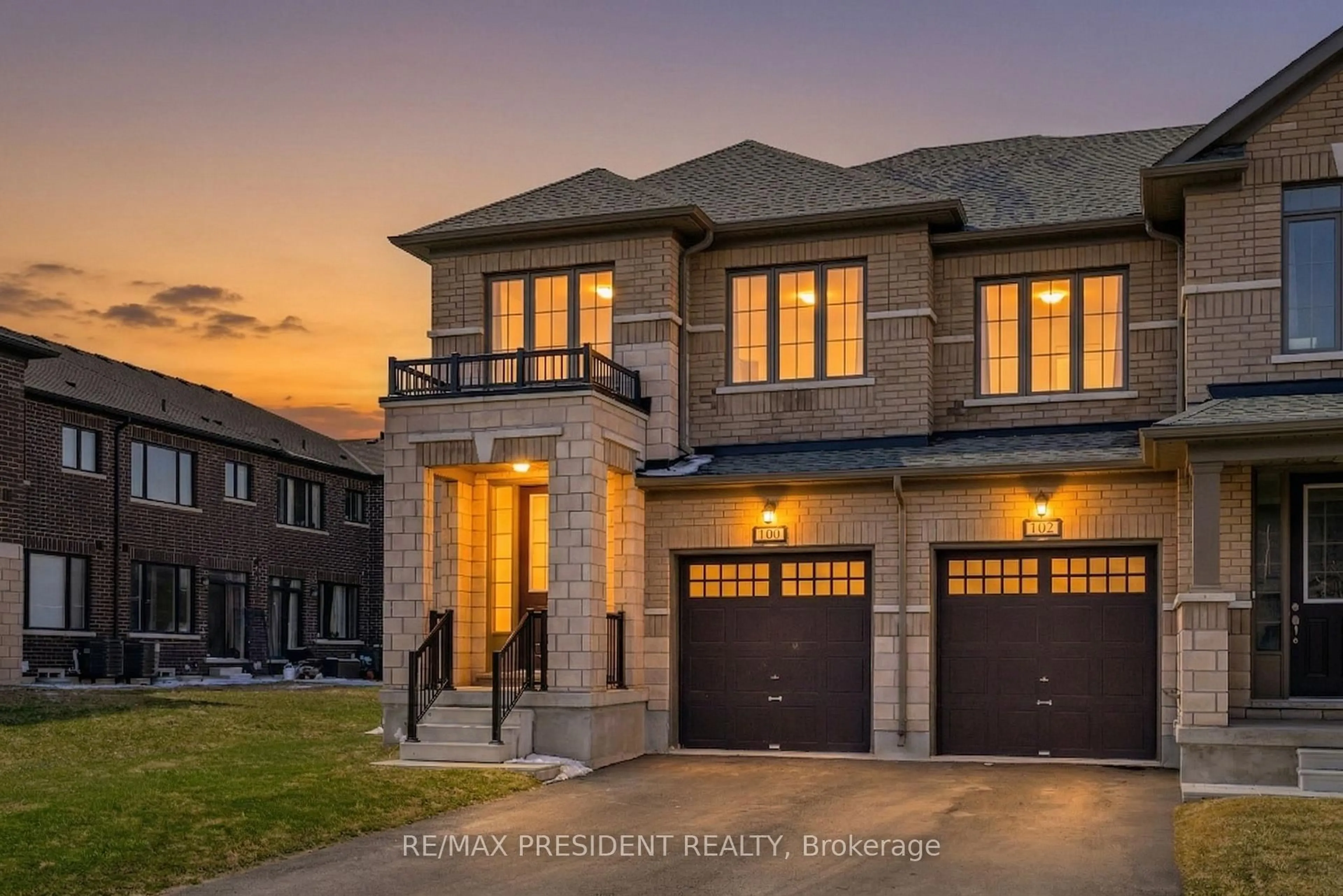 Home with brick exterior material, street for 100 Corley St, Kawartha Lakes Ontario K9V 6C2