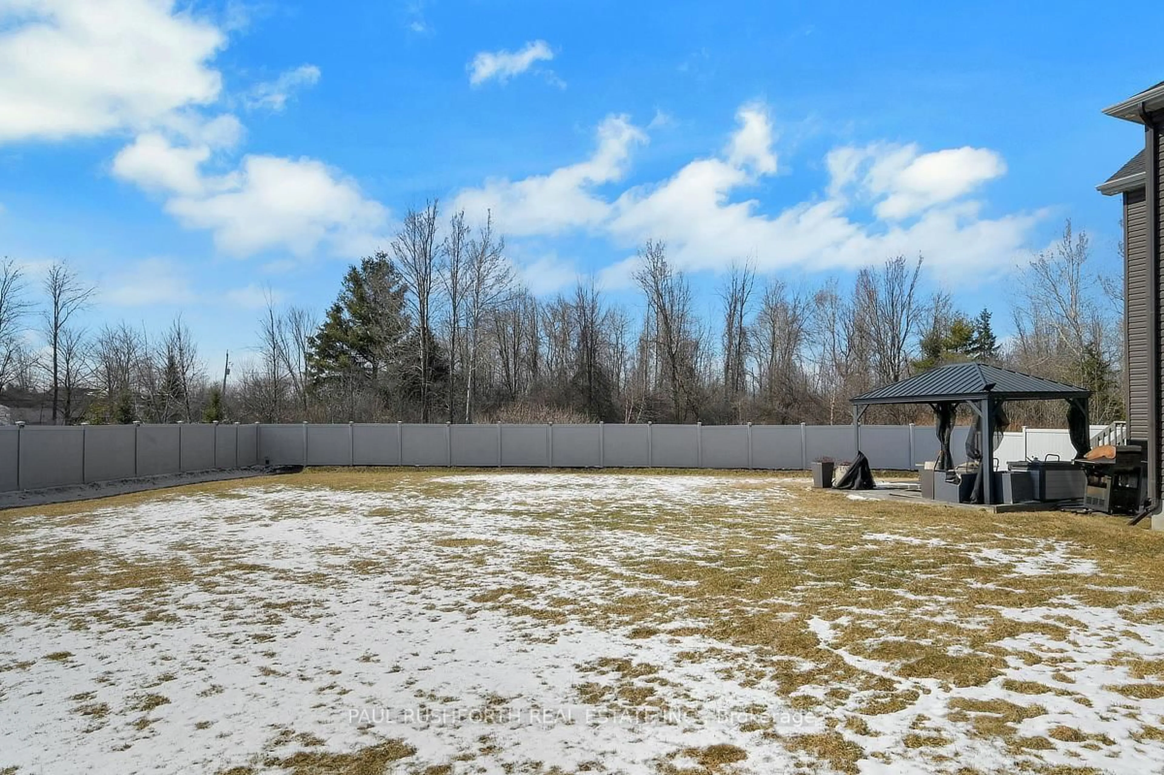 Patio, water/lake/river/ocean view for 35 Sopwith Private, Carp Ontario K0A 1L0