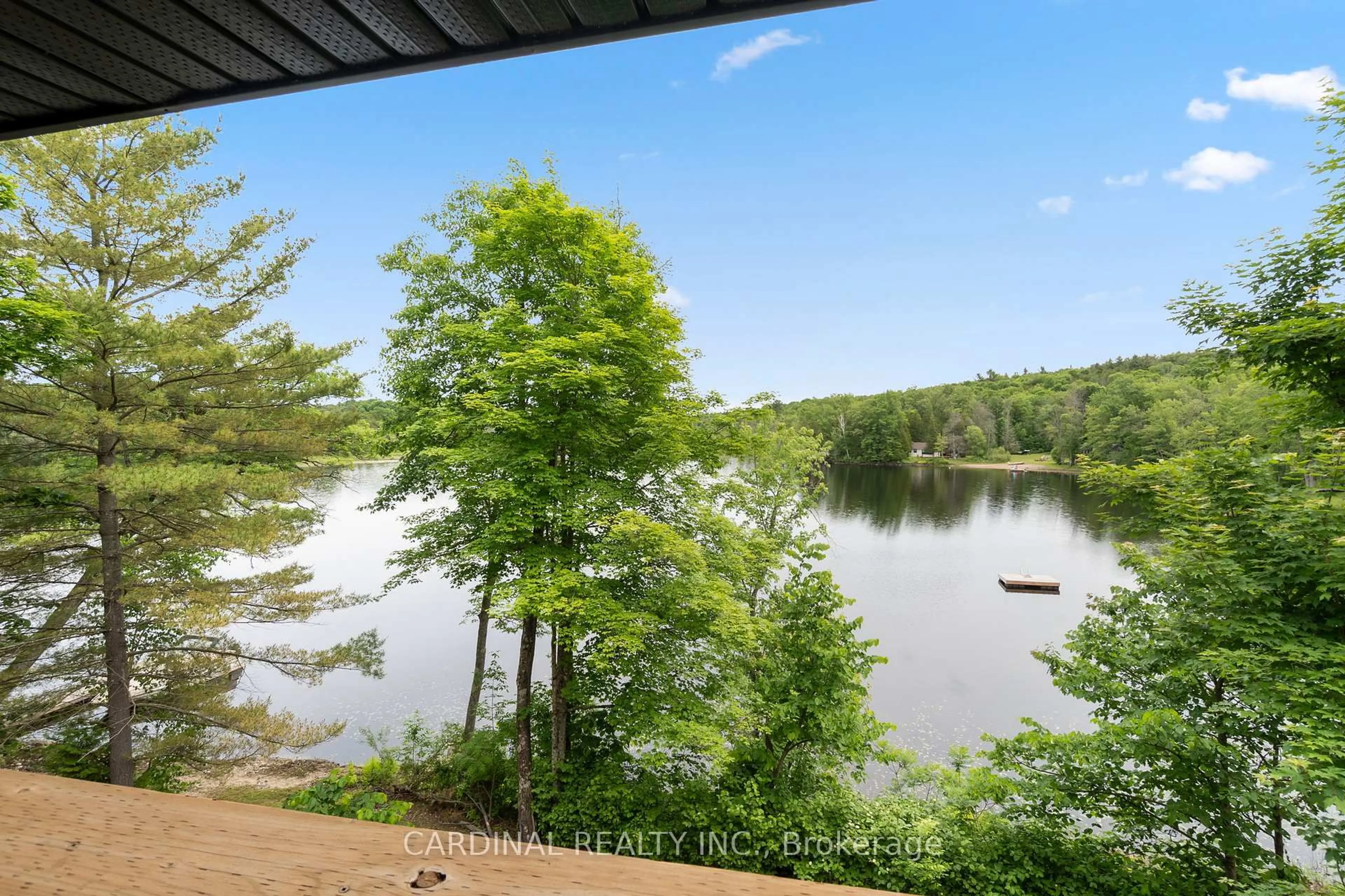 Patio, water/lake/river/ocean view for 1028 Finch Lane, Arden Ontario K0H 1B0