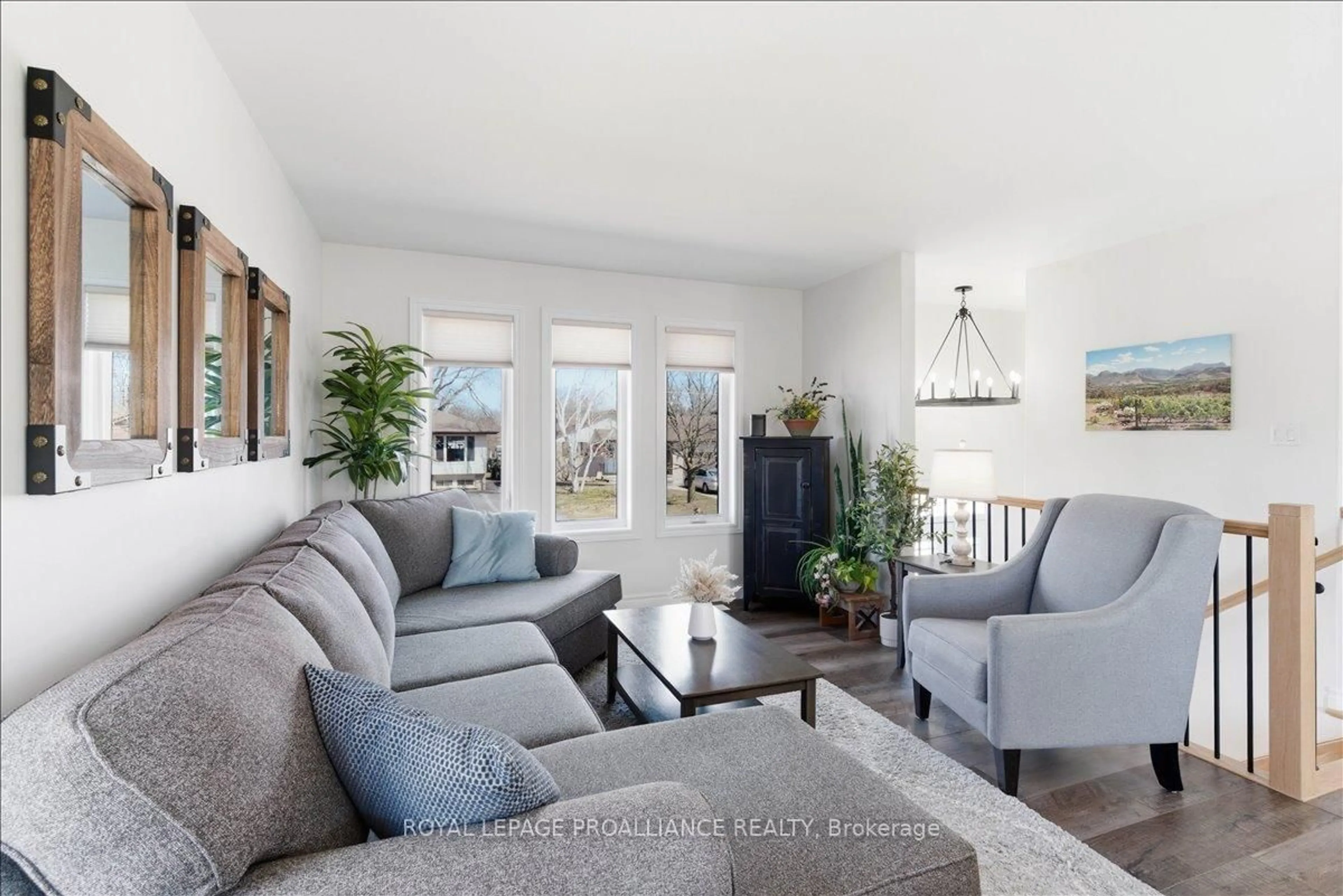 Living room with furniture, unknown for 56 Alnet Dr, Belleville Ontario K8P 4X4