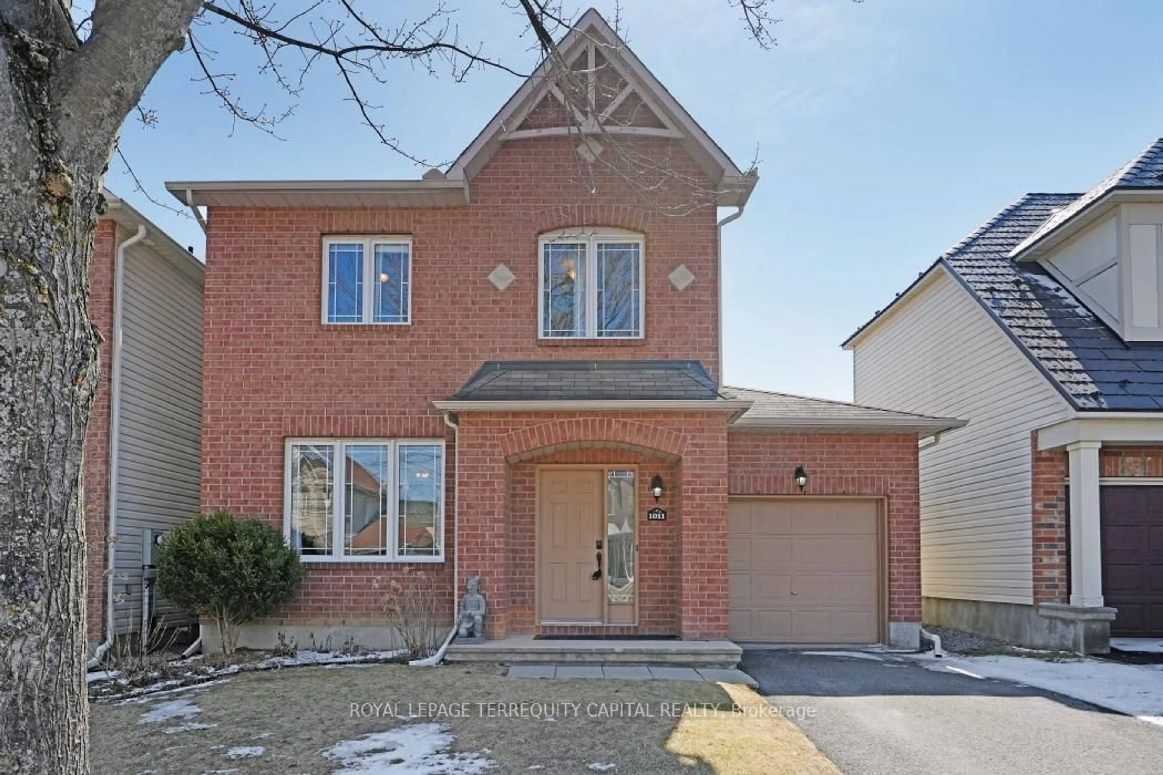 Home with brick exterior material, street for 1011 Goward Dr, Kanata Ontario K2W 1H8