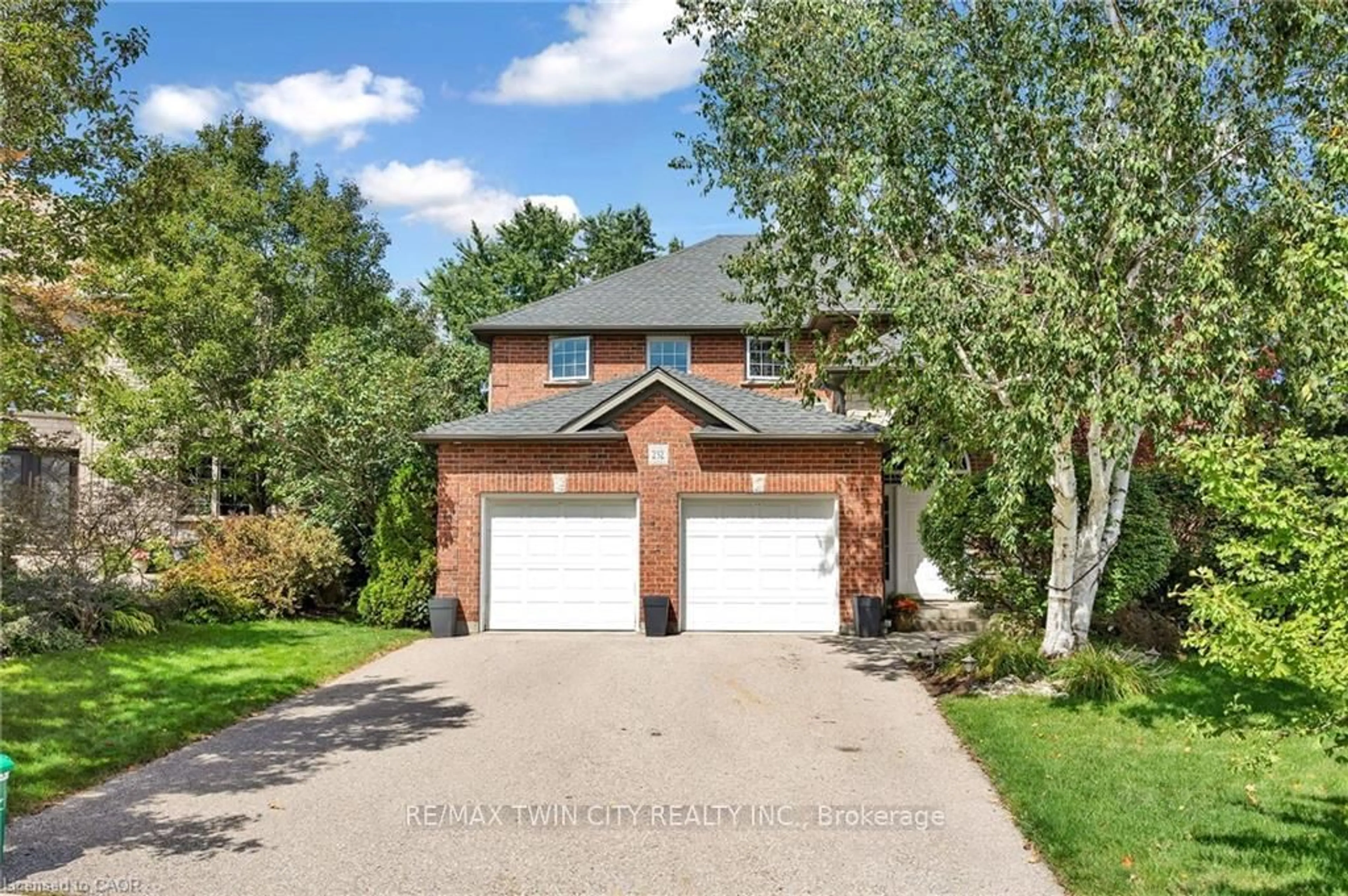 Home with brick exterior material, unknown for 232 The Lions Gate, Waterloo Ontario N2L 6M5