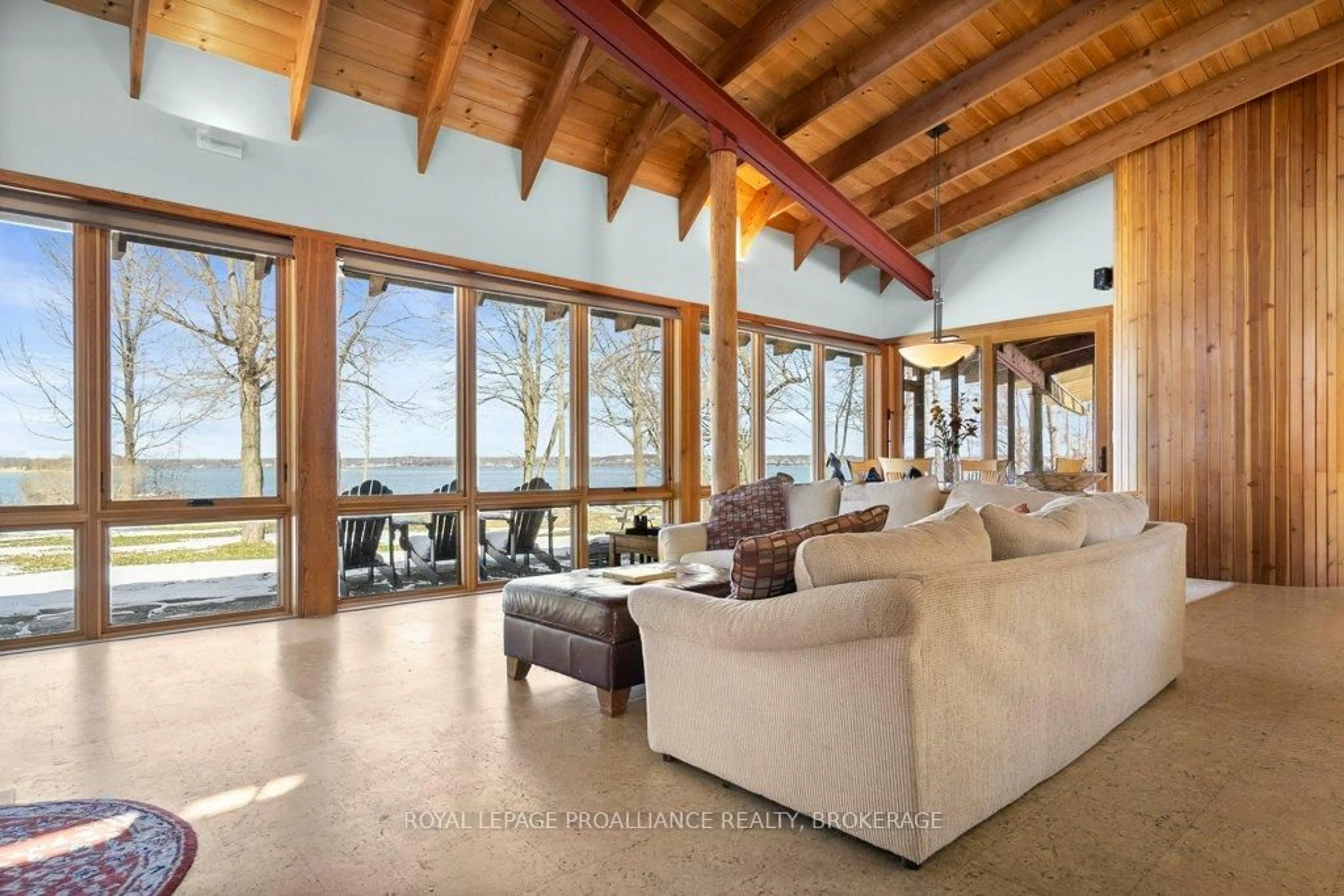 Living room with furniture, unknown for 97A 12th Line Rd, Wolfe Island Ontario K0H 2Y0