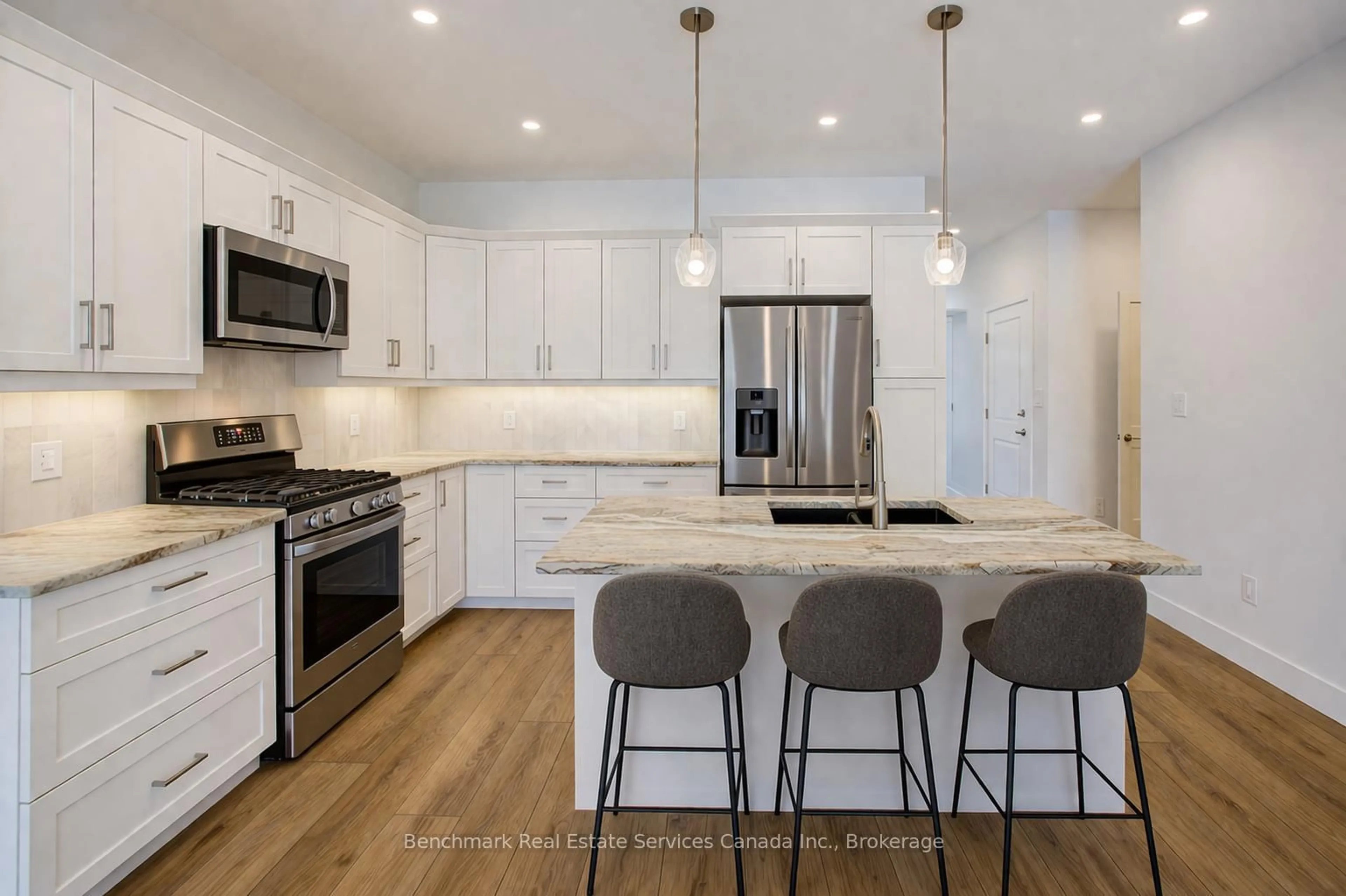 Open concept kitchen, unknown for 64 Cavalier Cres, Huron-Kinloss Ontario N0G 2R0