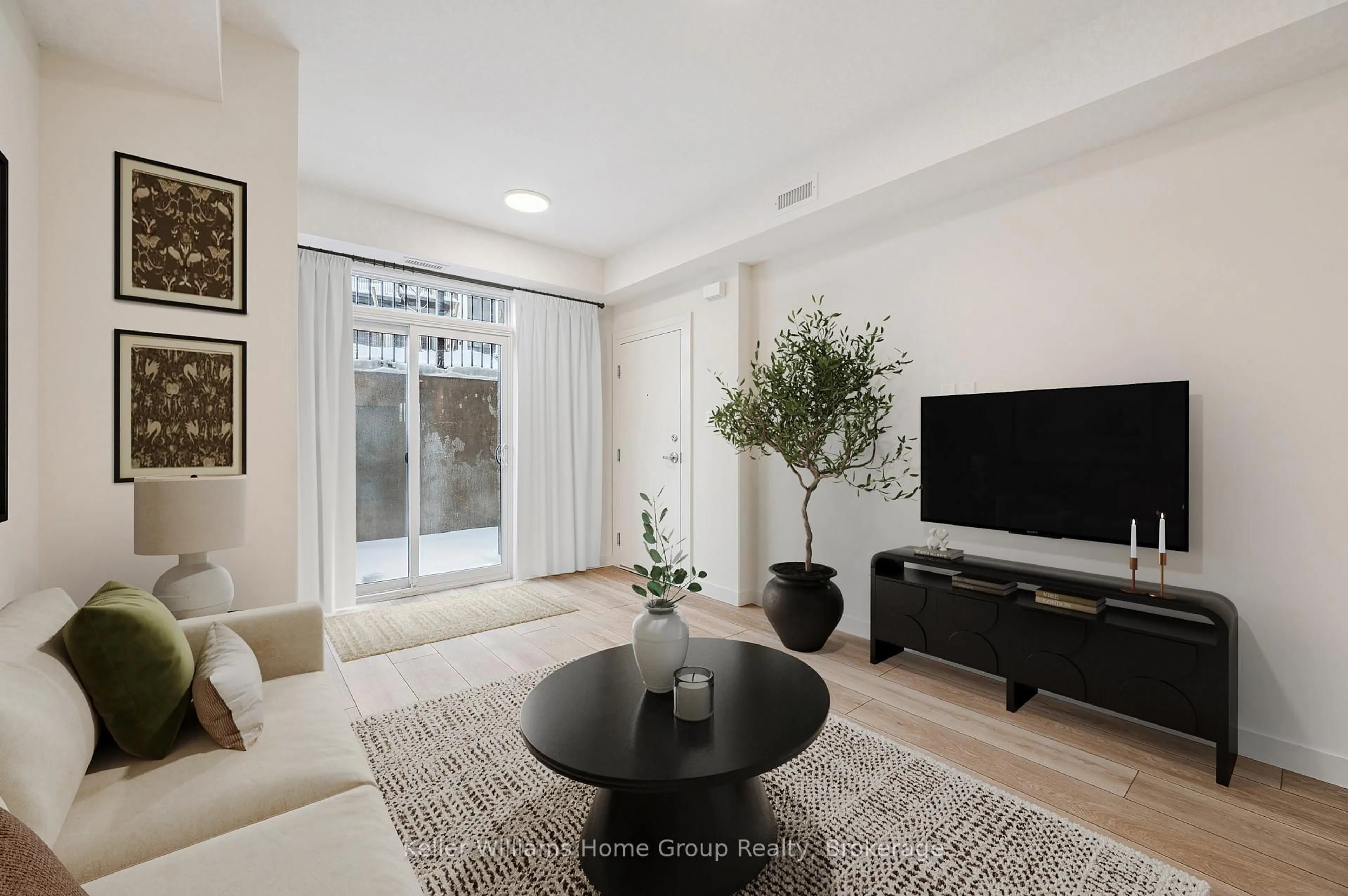 Living room with furniture, unknown for 824 Woolwich St #169, Guelph Ontario N1H 6J2