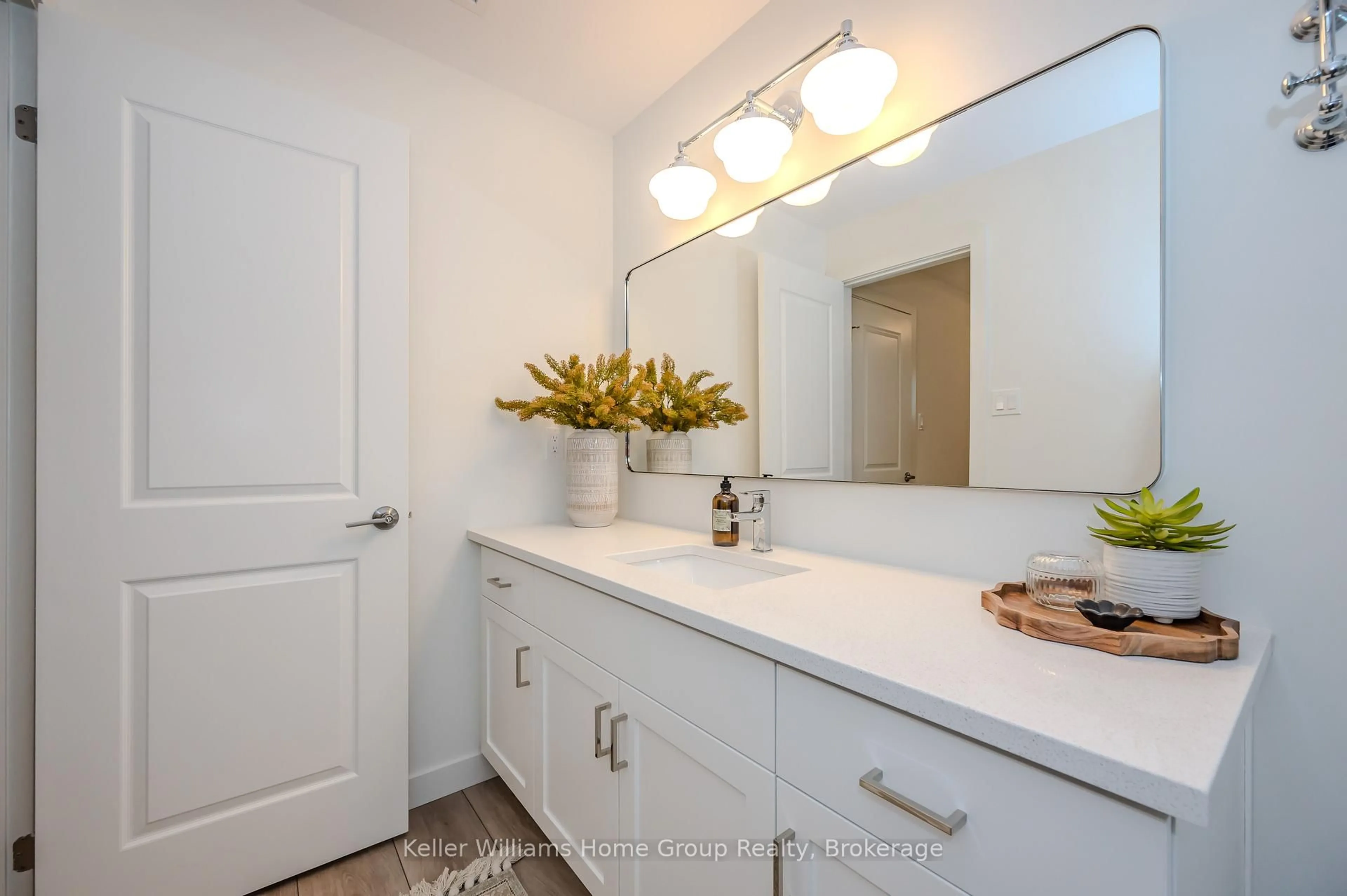 Contemporary bathroom, ceramic/tile floor for 824 Woolwich St #169, Guelph Ontario N1H 6J2