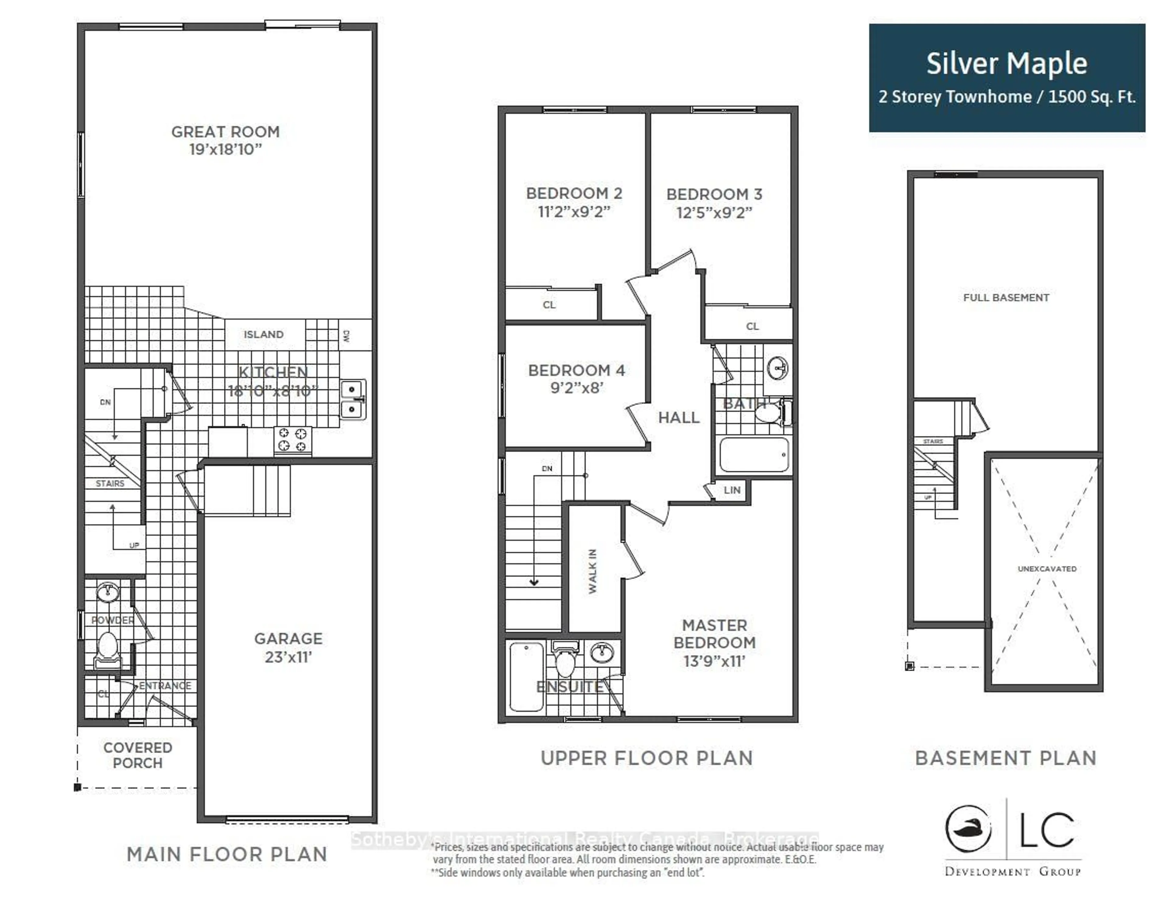Floor plan for 221 Equality Dr, Meaford Ontario N4L 0B4