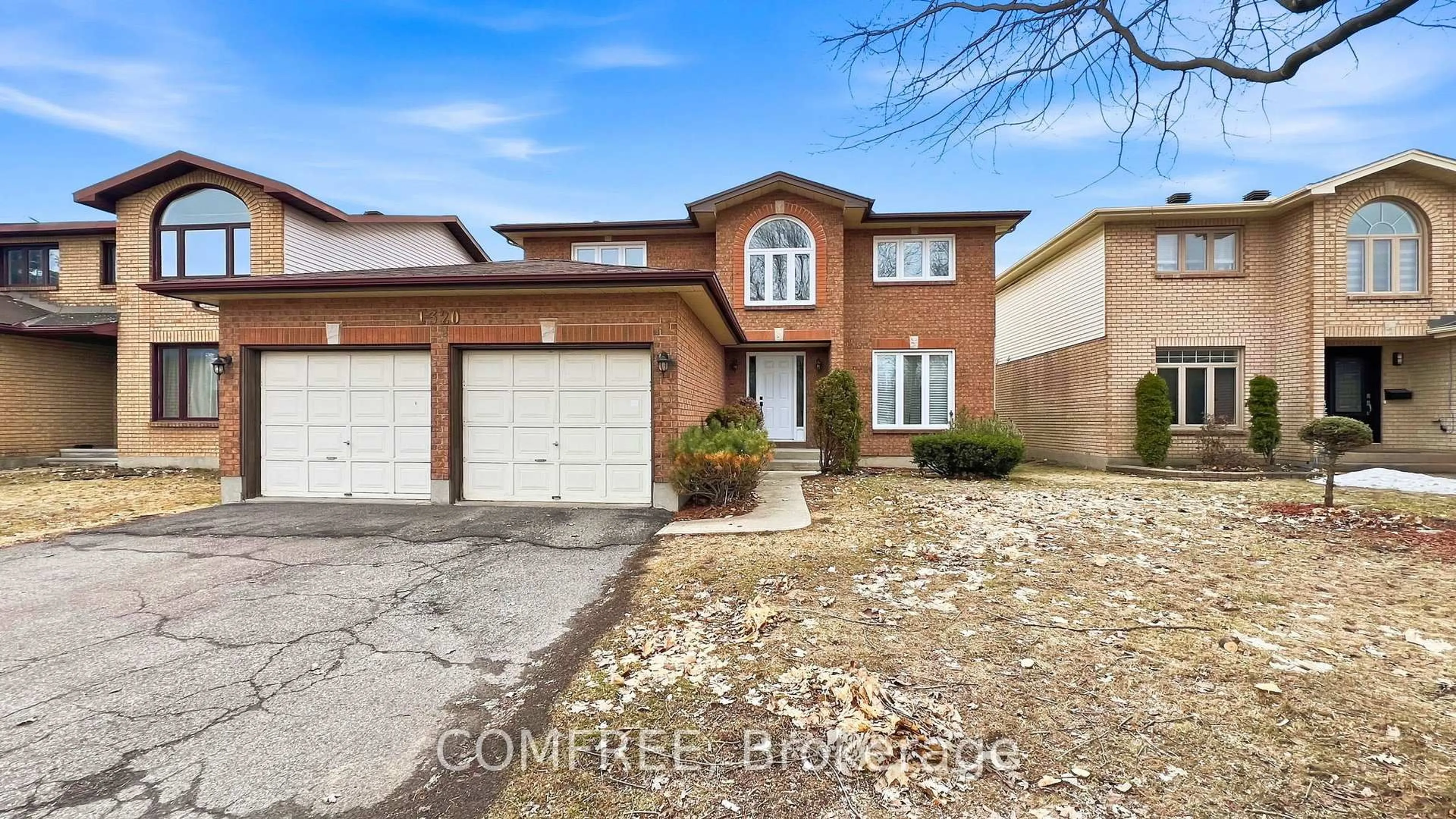 Home with brick exterior material, street for 1320 Notting Hill Ave, Ottawa Ontario K1V 6T4