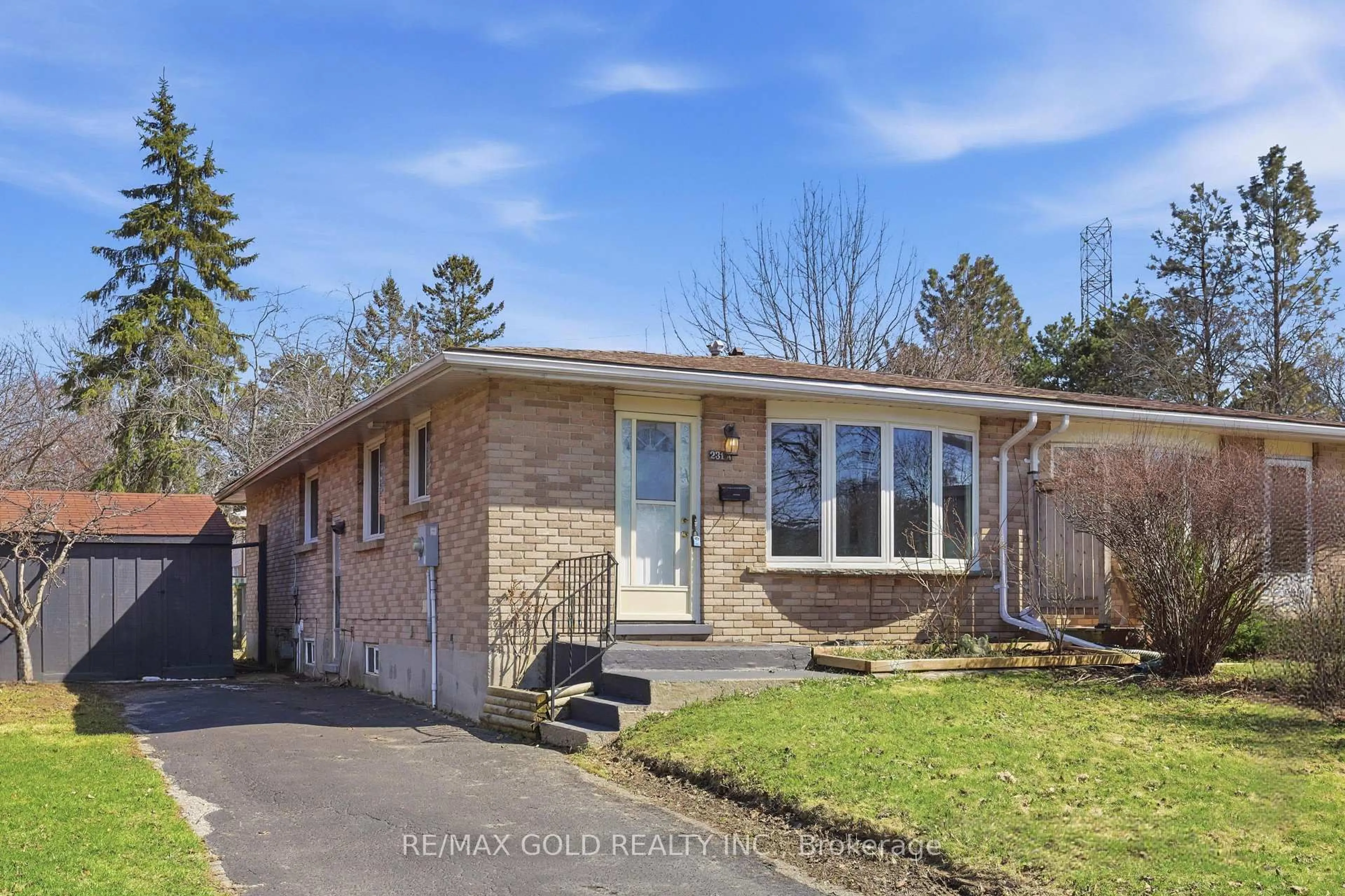Home with brick exterior material, street for 231A Cedarbrae Ave, Waterloo Ontario N2L 4S6