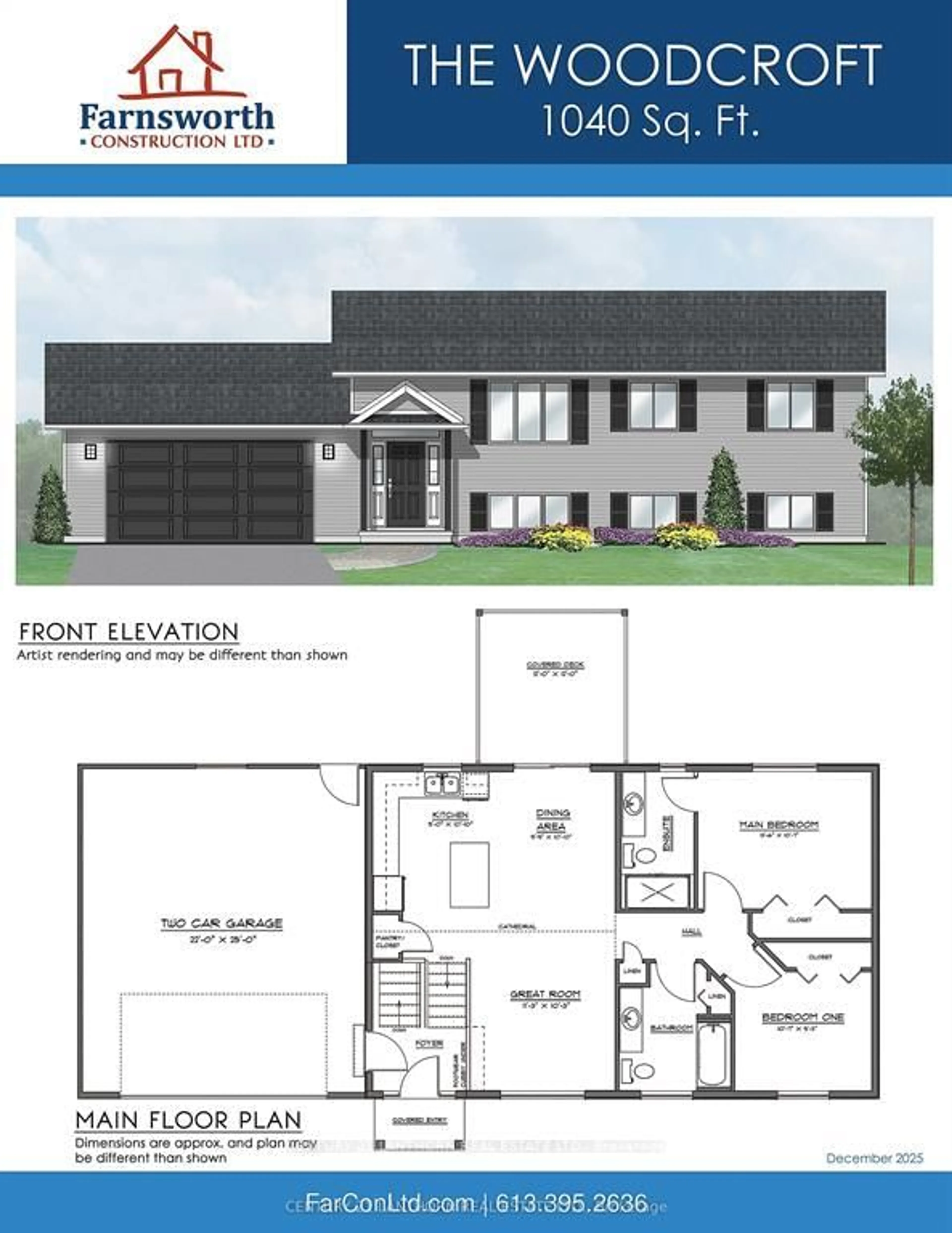 Floor plan for 505 Pigden Rd, Madoc Ontario K0K 2K0