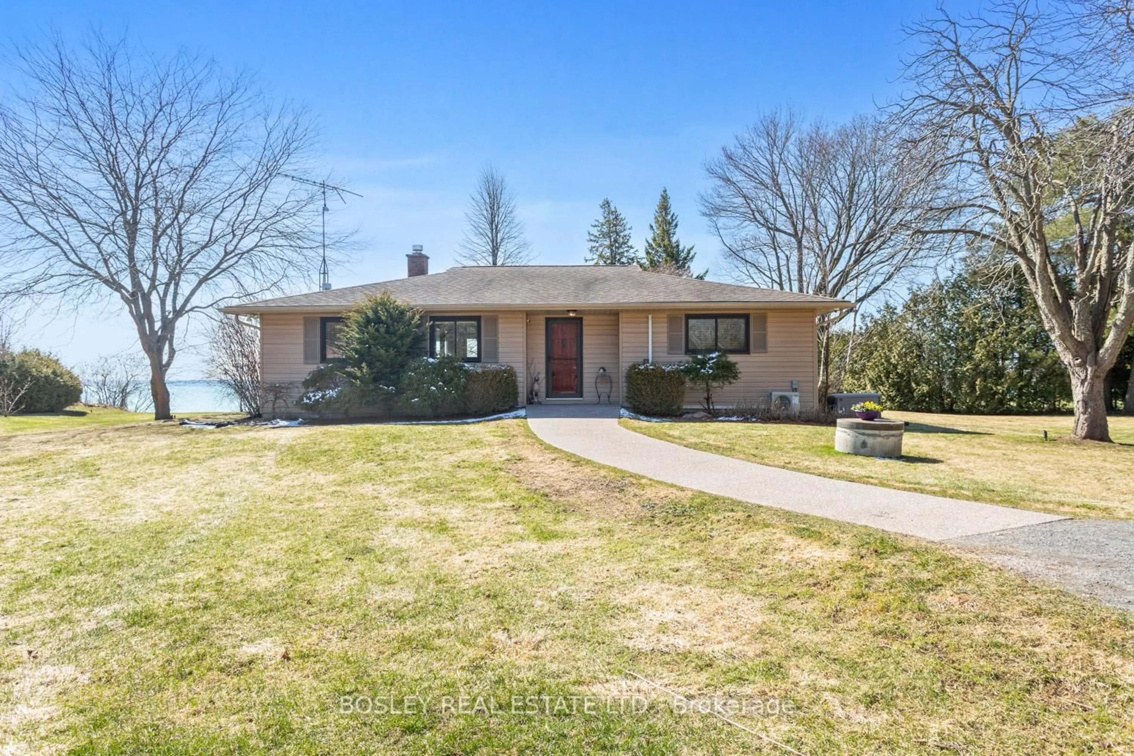 A pic from outside/outdoor area/front of a property/back of a property/a pic from drone, unknown for 373 Victoria Beach Rd, Cramahe Ontario K0K 1S0