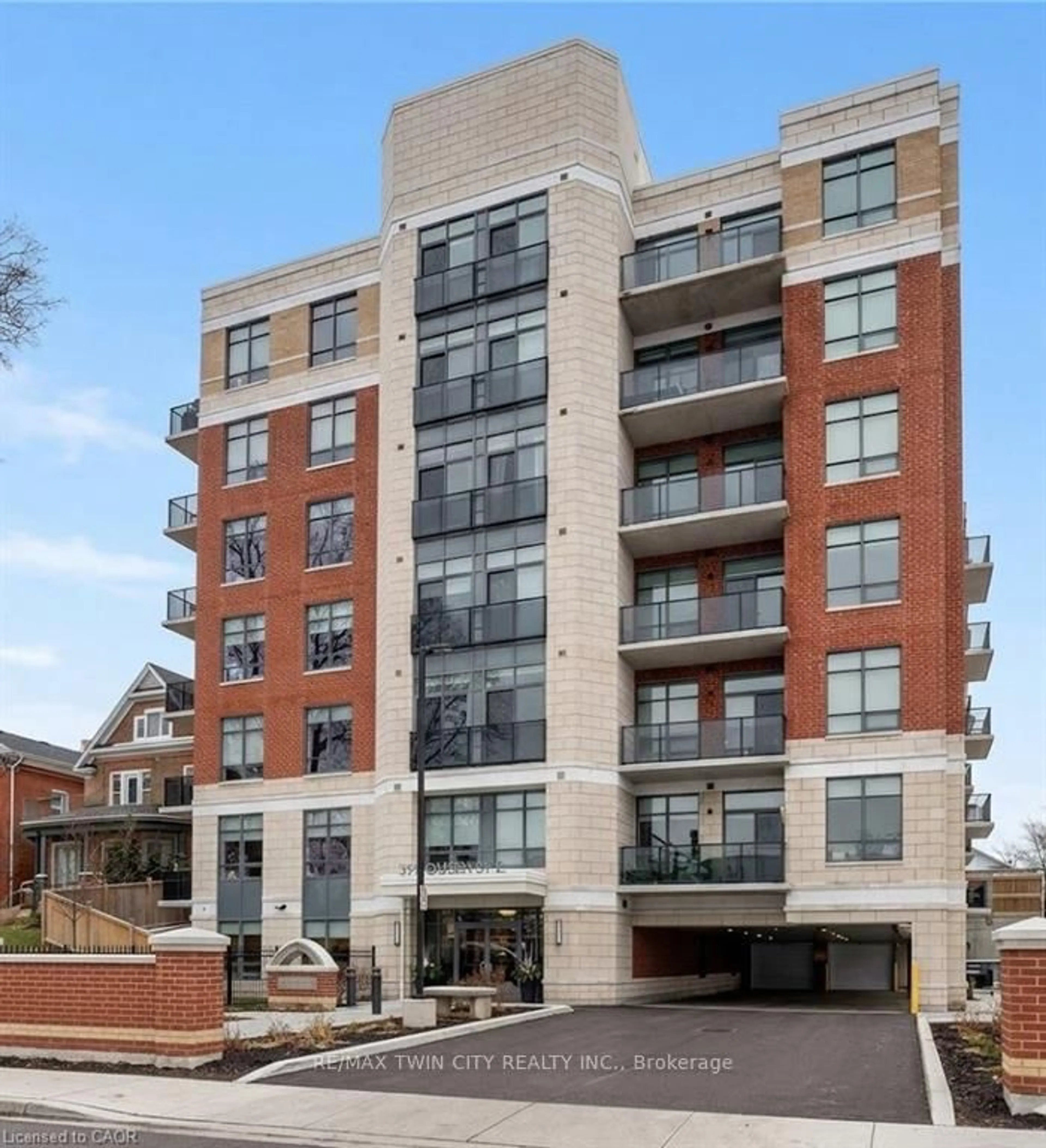 Home with brick exterior material, building for 399 QUEEN St #317, Kitchener Ontario N2G 0C4