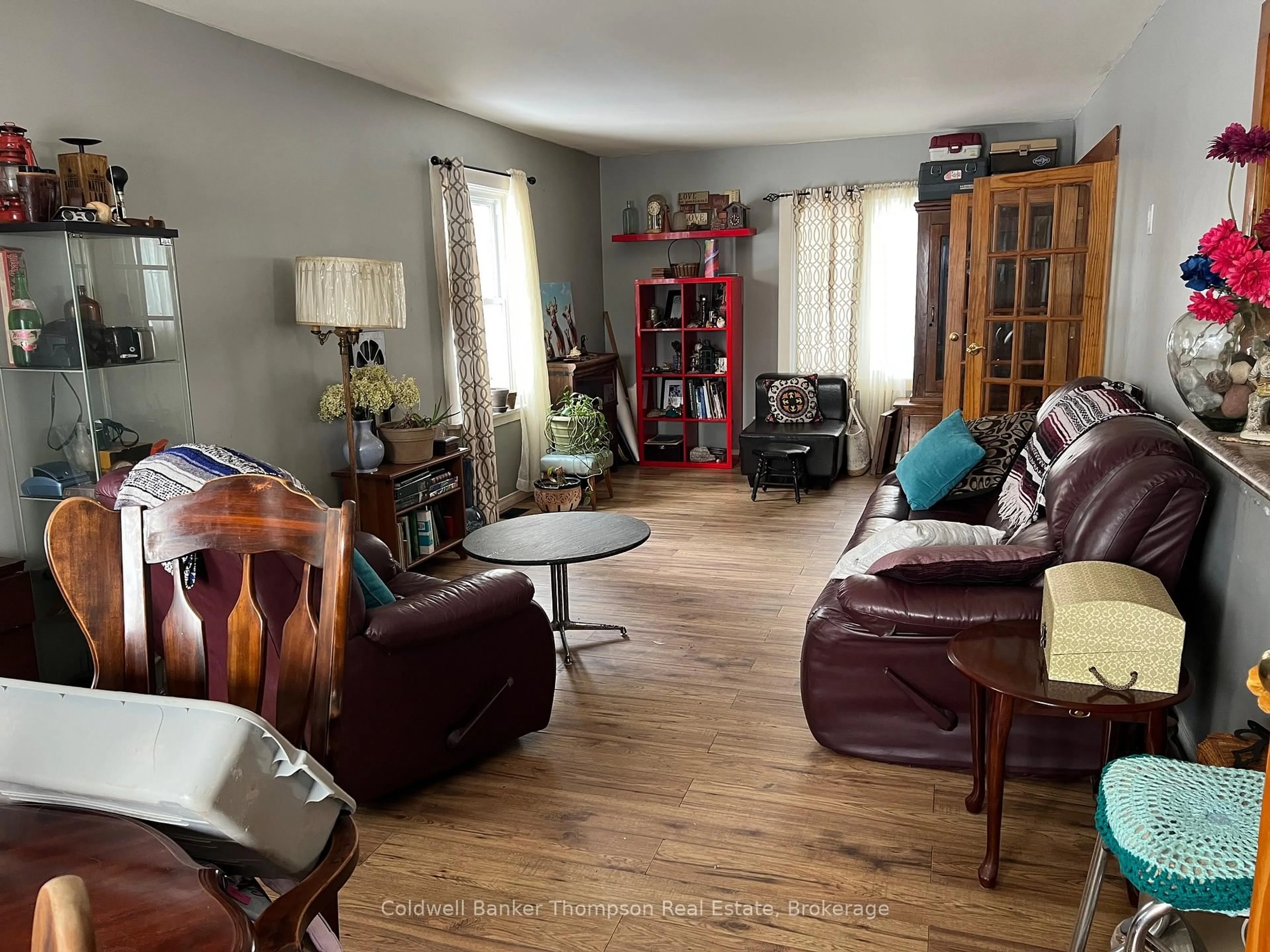 Living room with furniture, unknown for 157 Ottawa Ave, Machar Ontario P0A 1X0