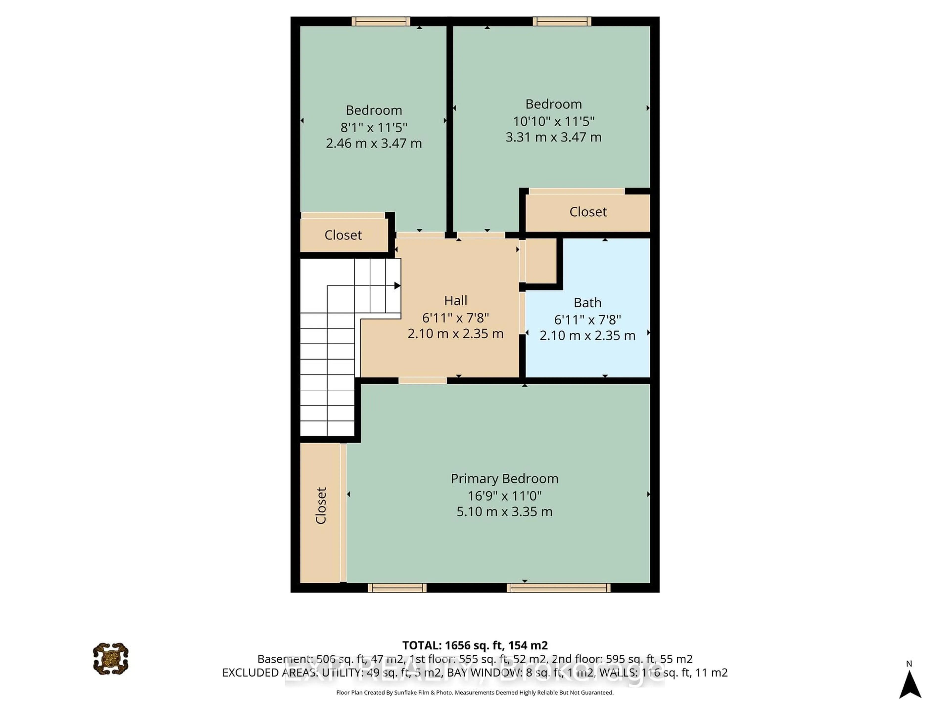 Floor plan for 10 Greenboro Cres, Ottawa Ontario K1T 1W5