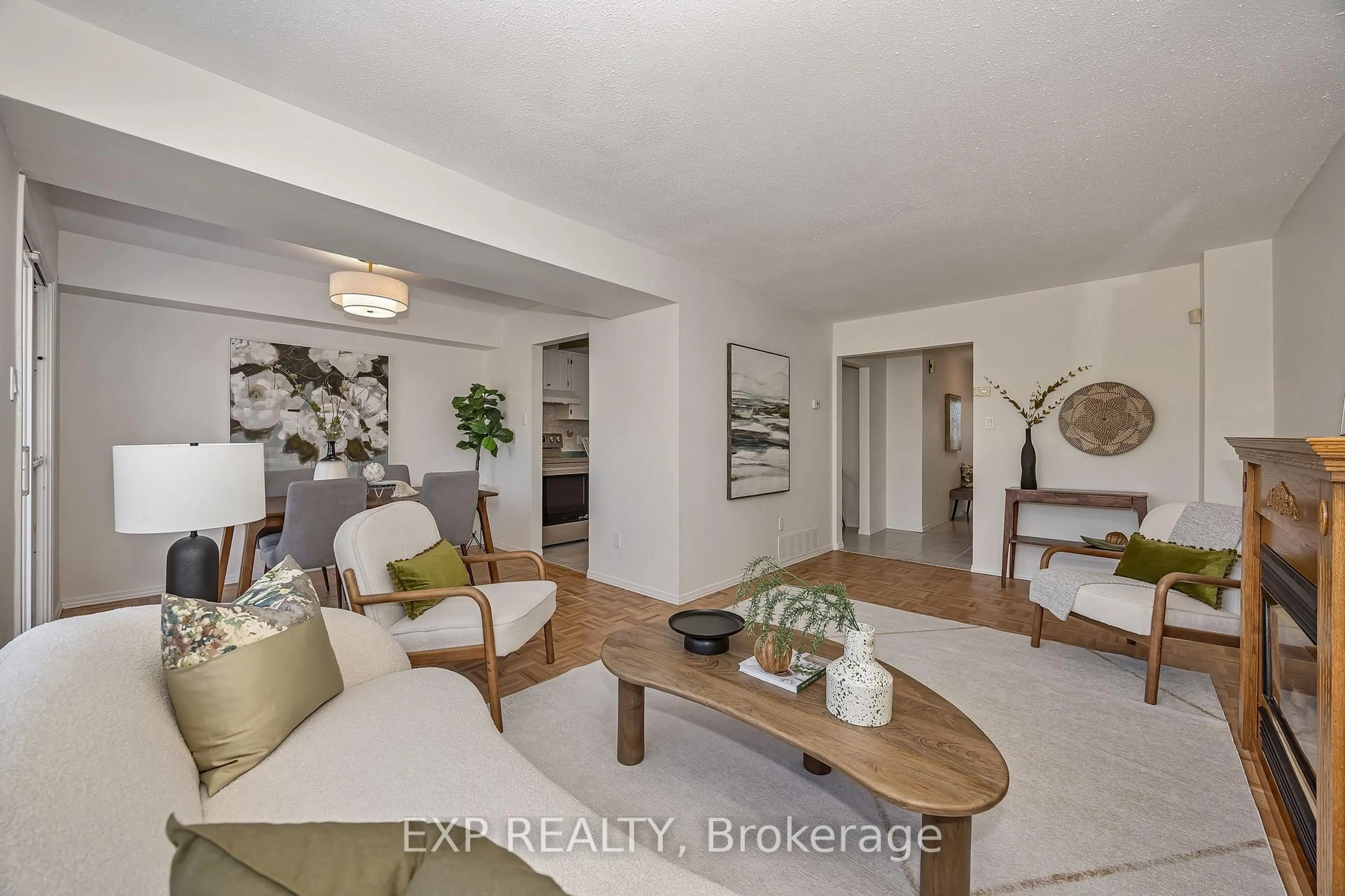 Living room with furniture, unknown for 10 Greenboro Cres, Ottawa Ontario K1T 1W5