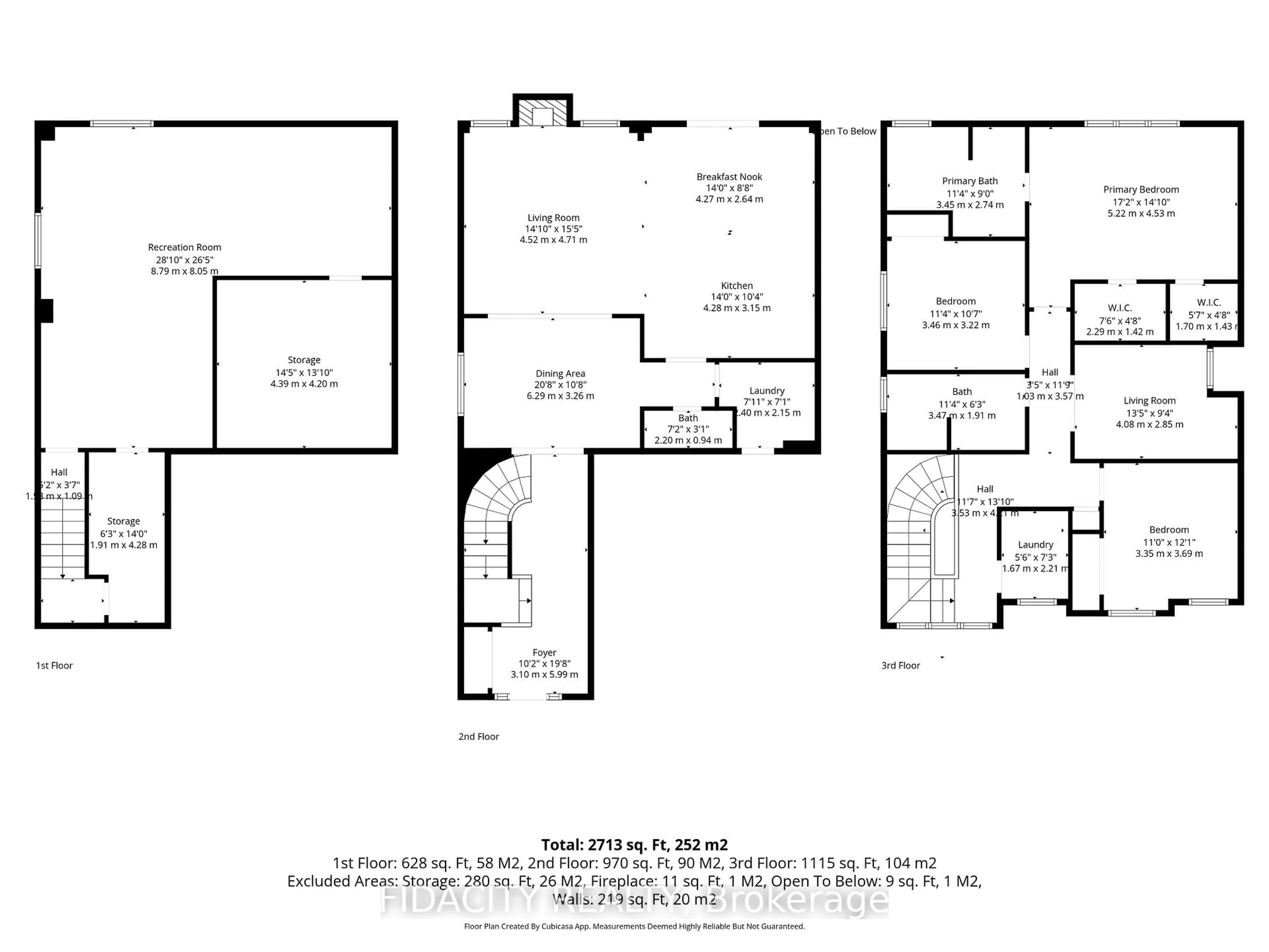 Floor plan for 194 Kimpton Dr, Ottawa Ontario K2S 2H9